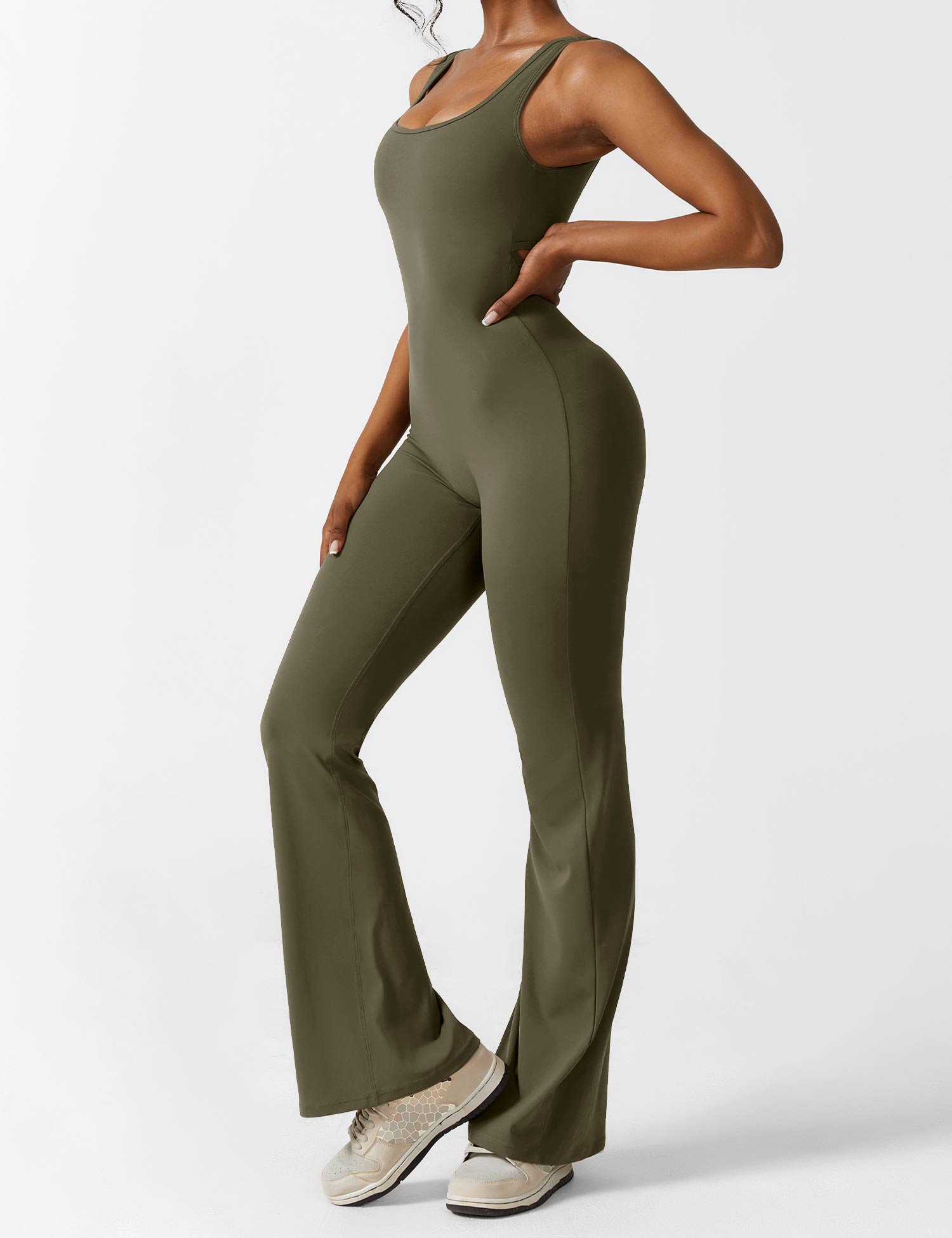 Velouré Lizvette V-Back Jumpsuit