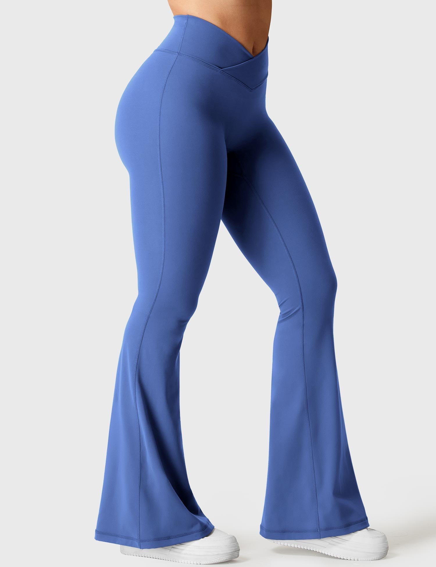 Velouré V-waistband Kalie Flare Leggings