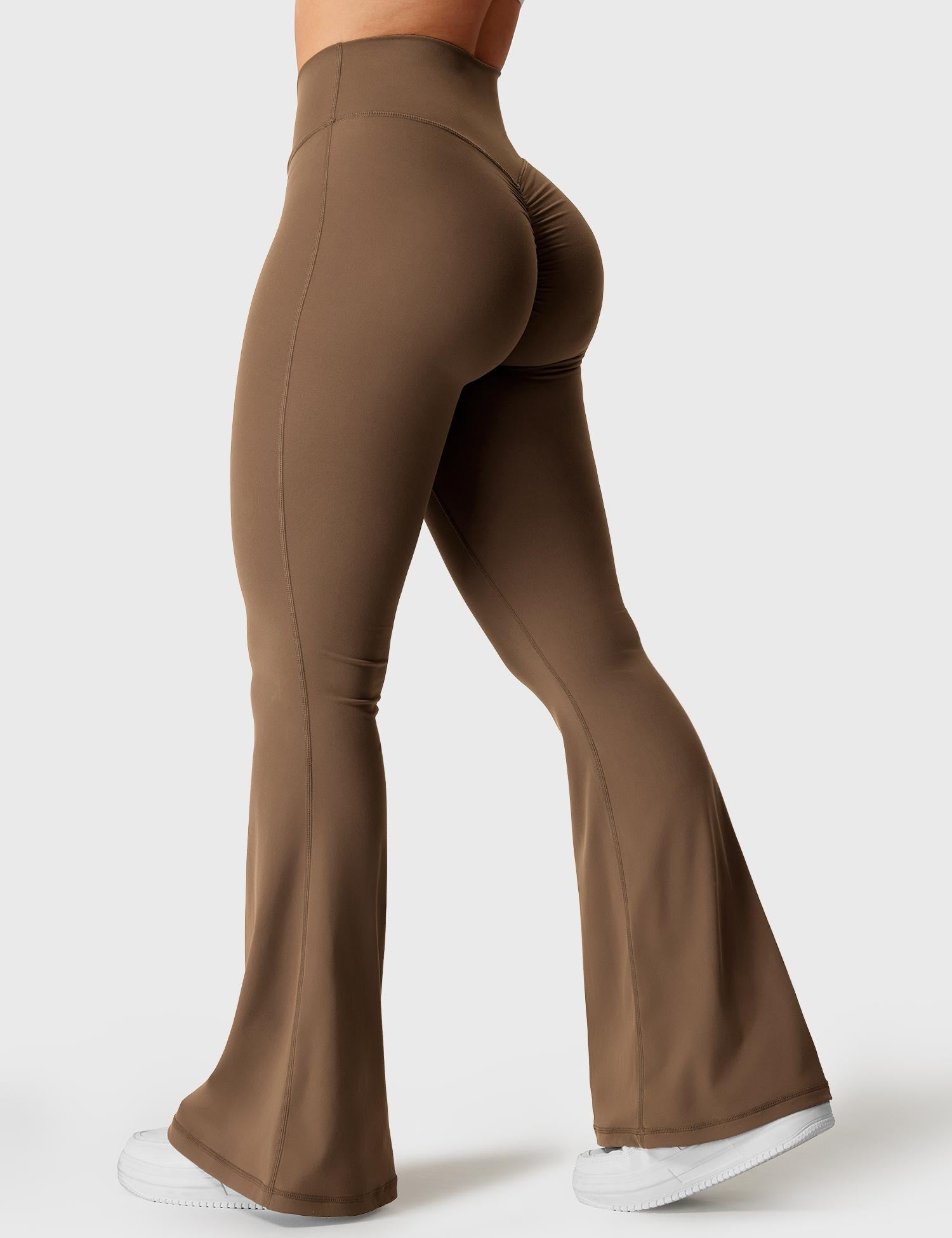 Velouré V-waistband Kalie Flare Leggings