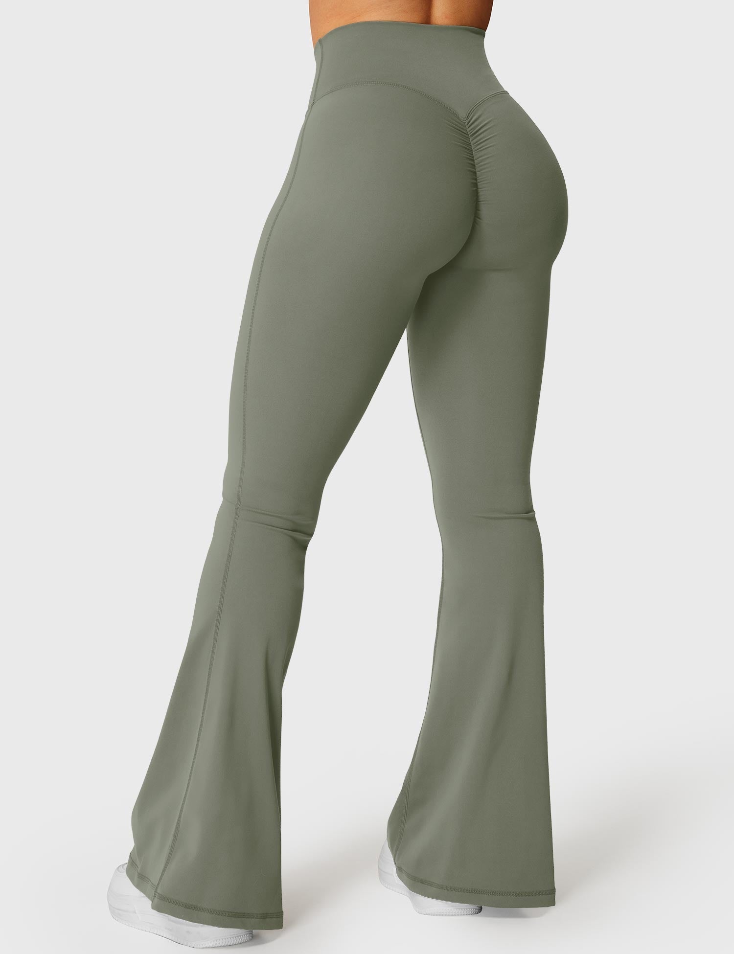 Velouré V-waistband Kalie Flare Leggings