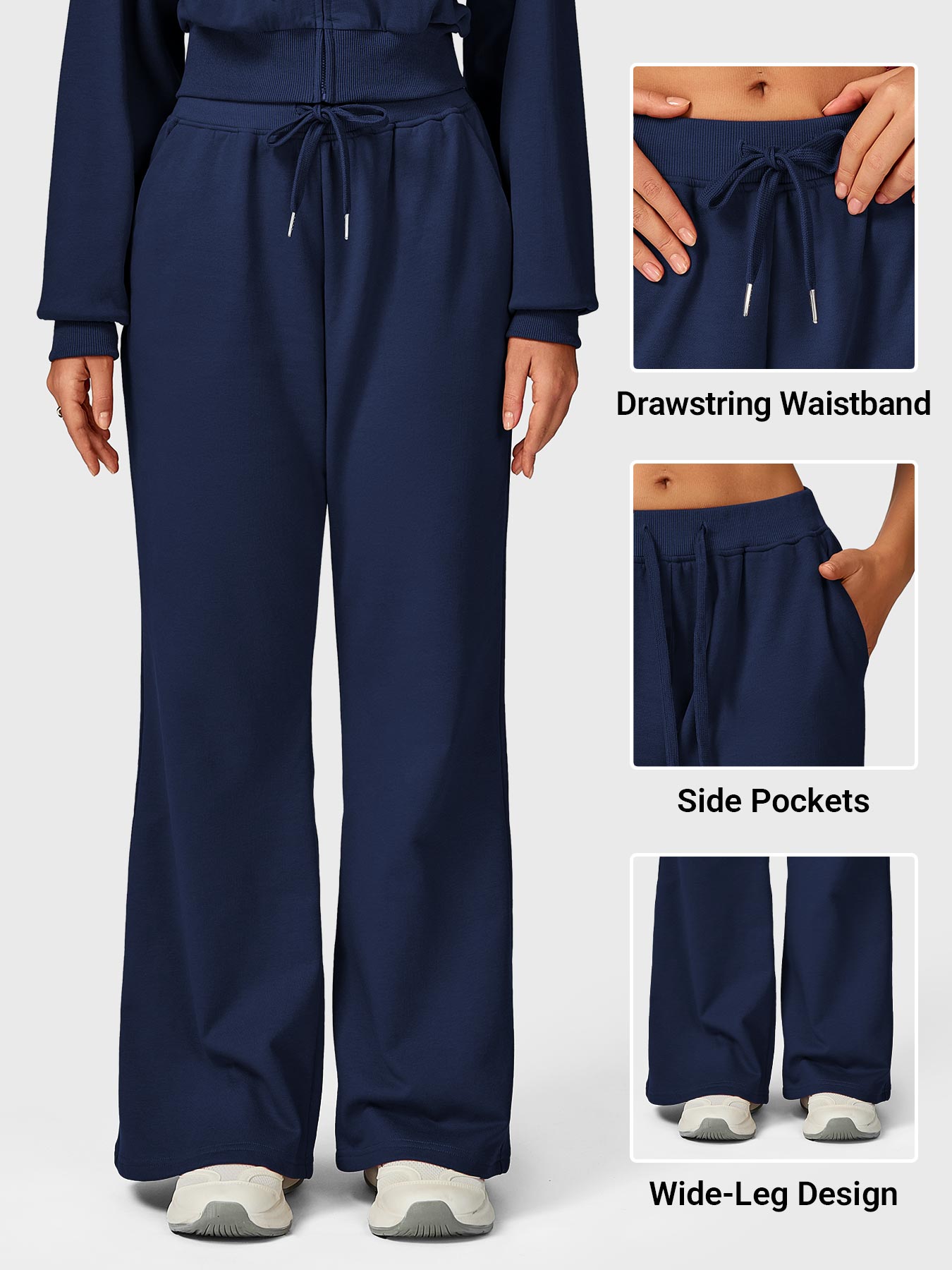 Velouré Irene Straight Leg Sweatpants