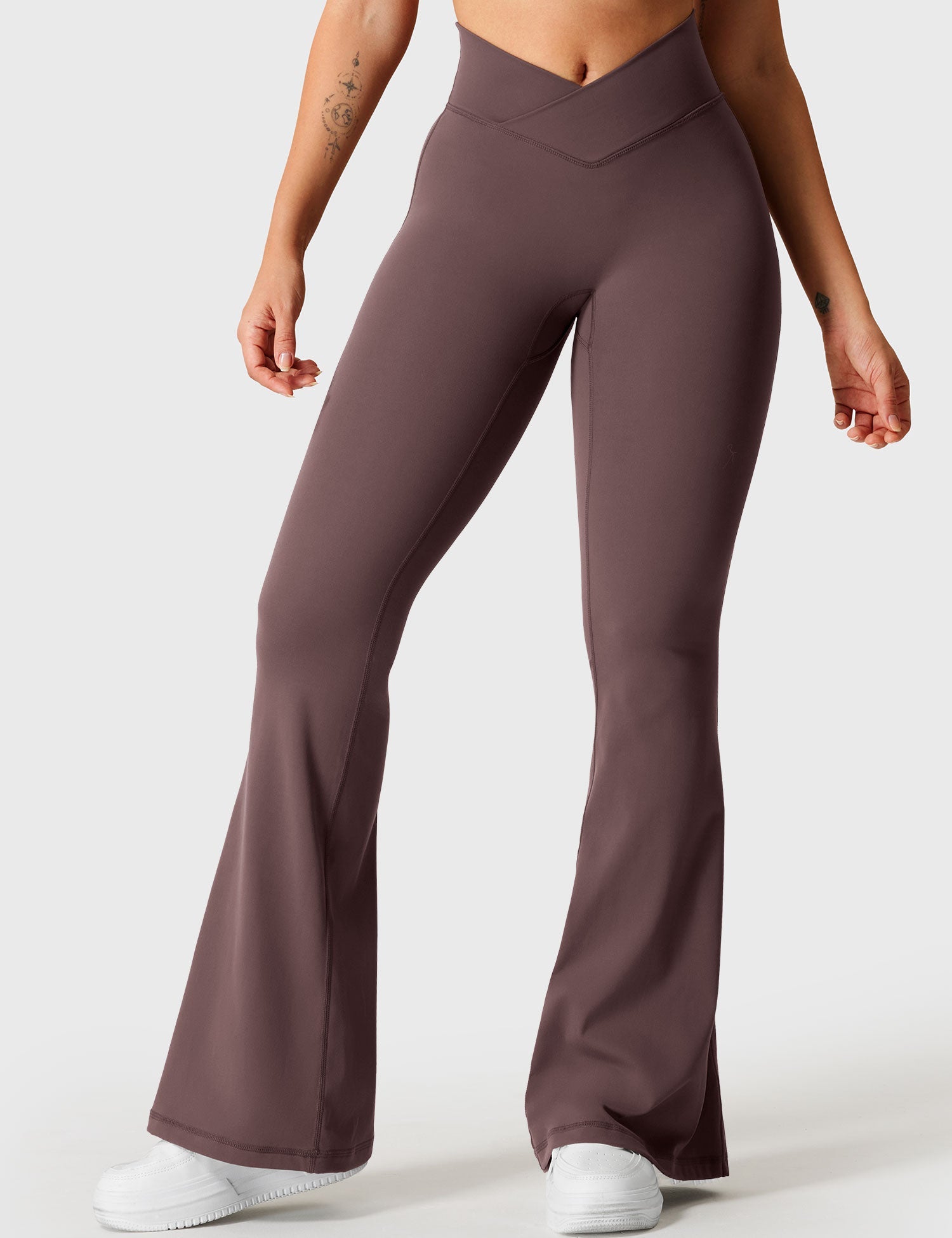 Velouré V-waistband Kalie Flare Leggings