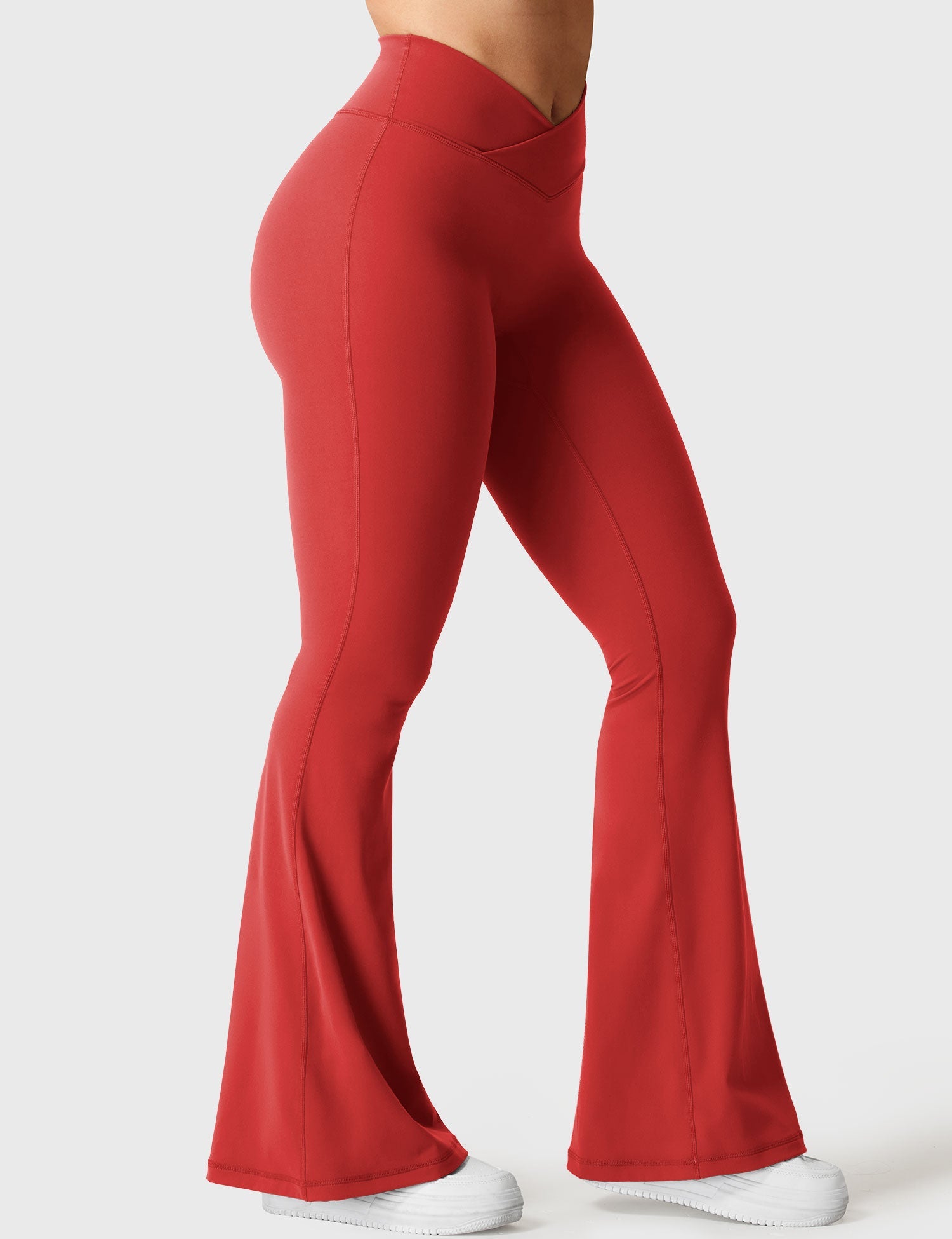 Velouré V-waistband Kalie Flare Leggings