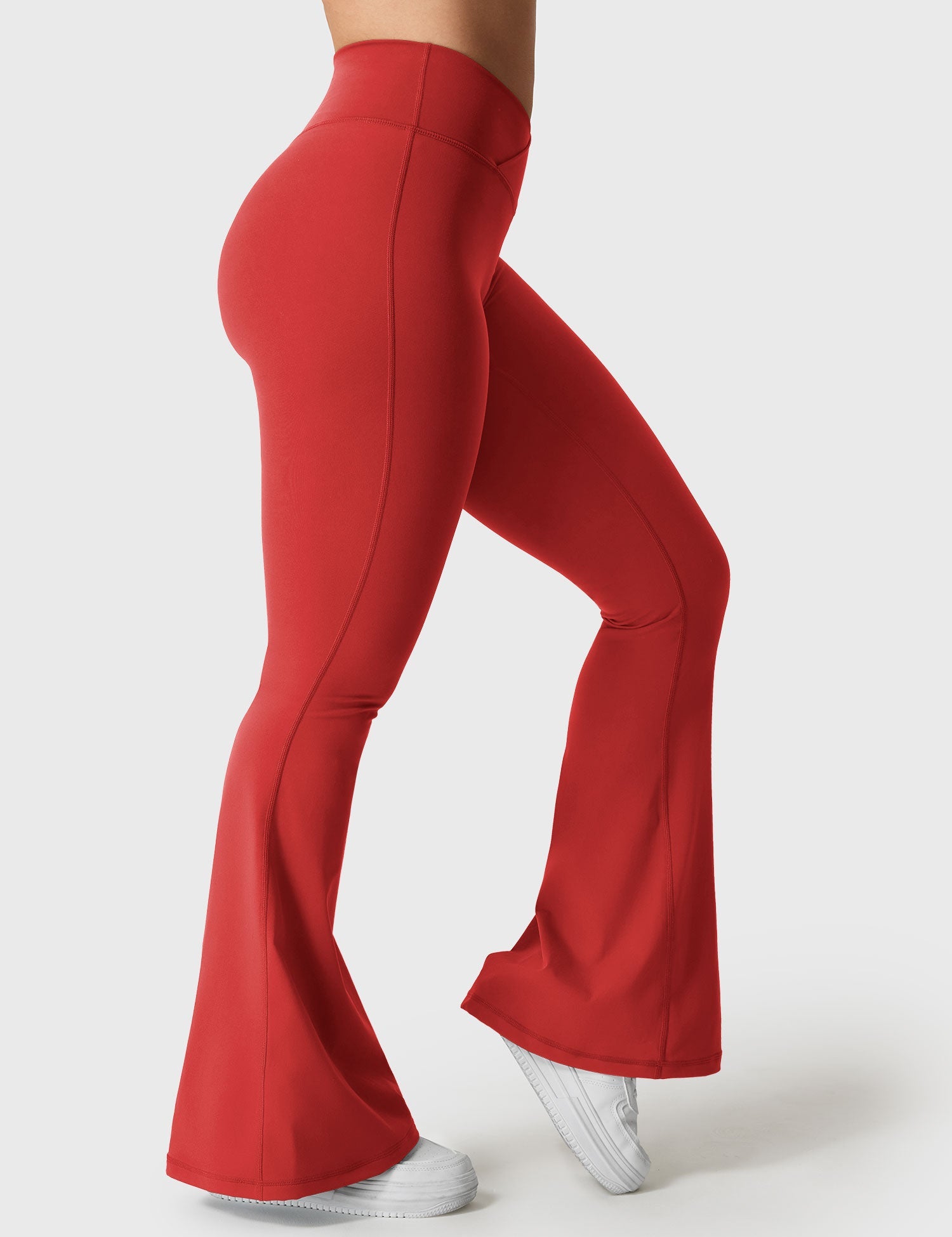Velouré V-waistband Kalie Flare Leggings