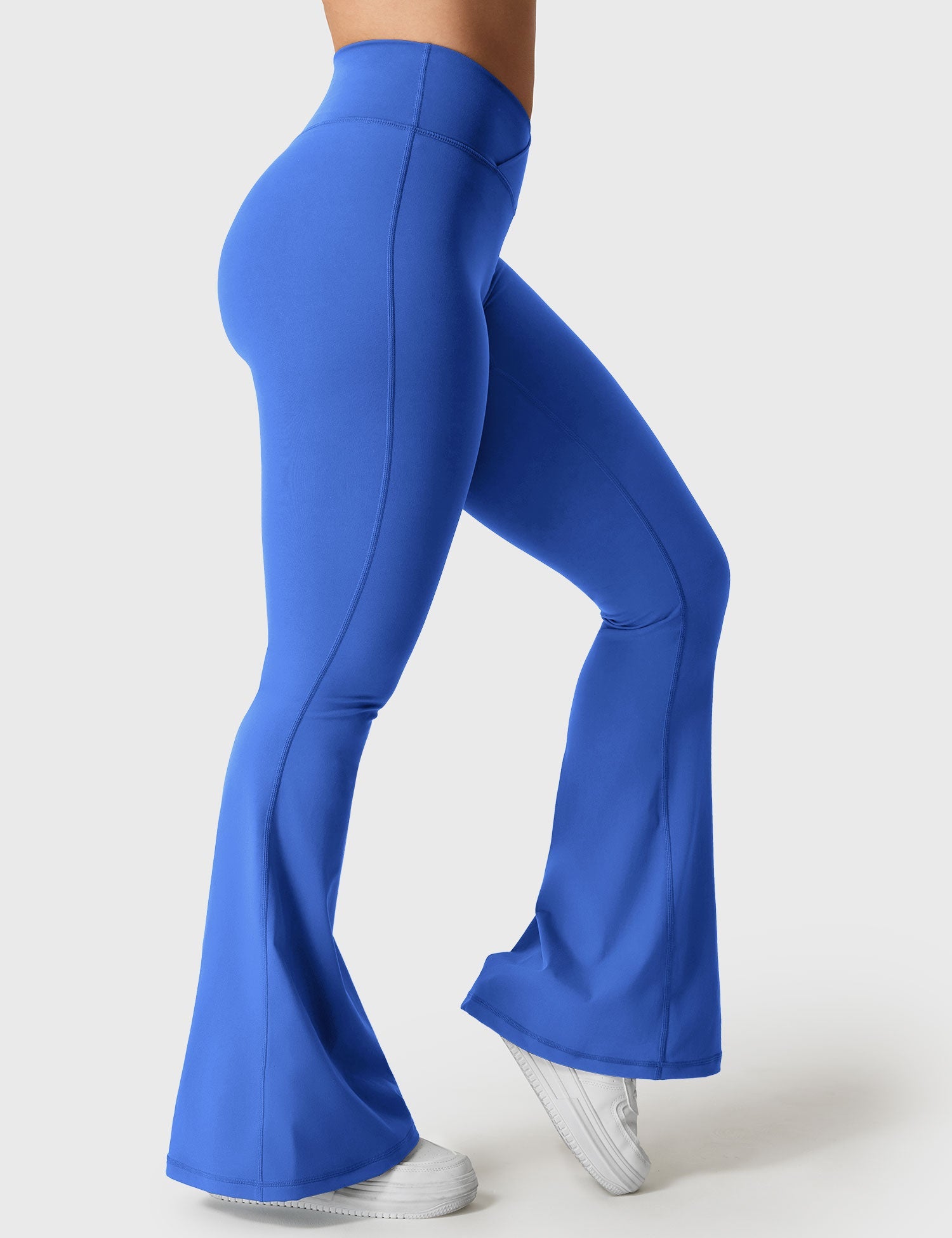 Velouré V-waistband Kalie Flare Leggings