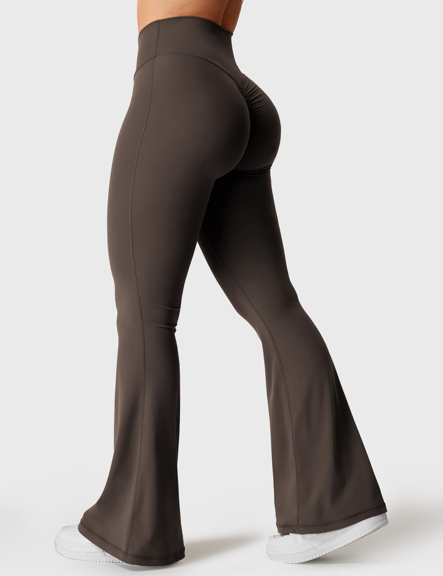 Velouré V-waistband Kalie Flare Leggings