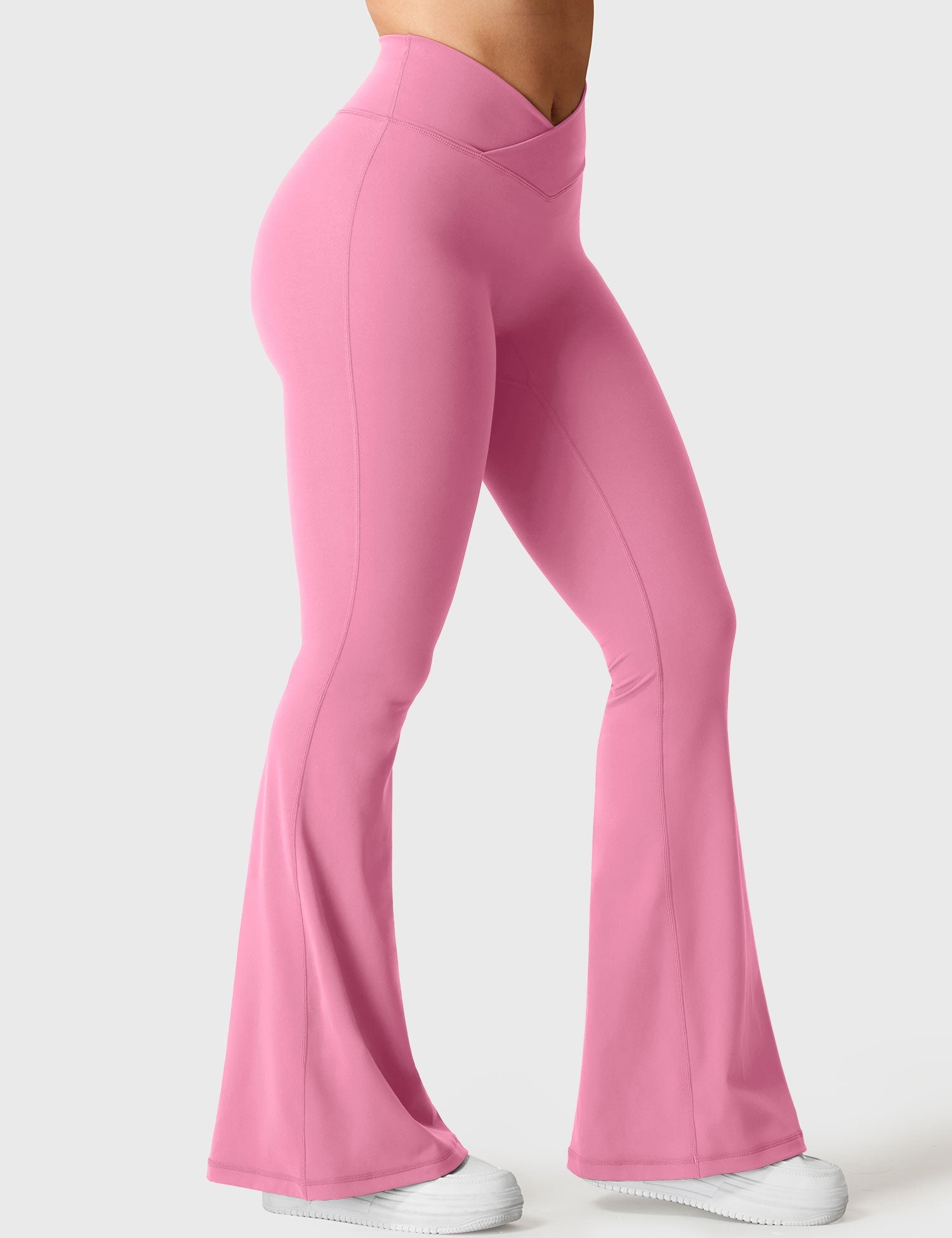 Velouré V-waistband Kalie Flare Leggings