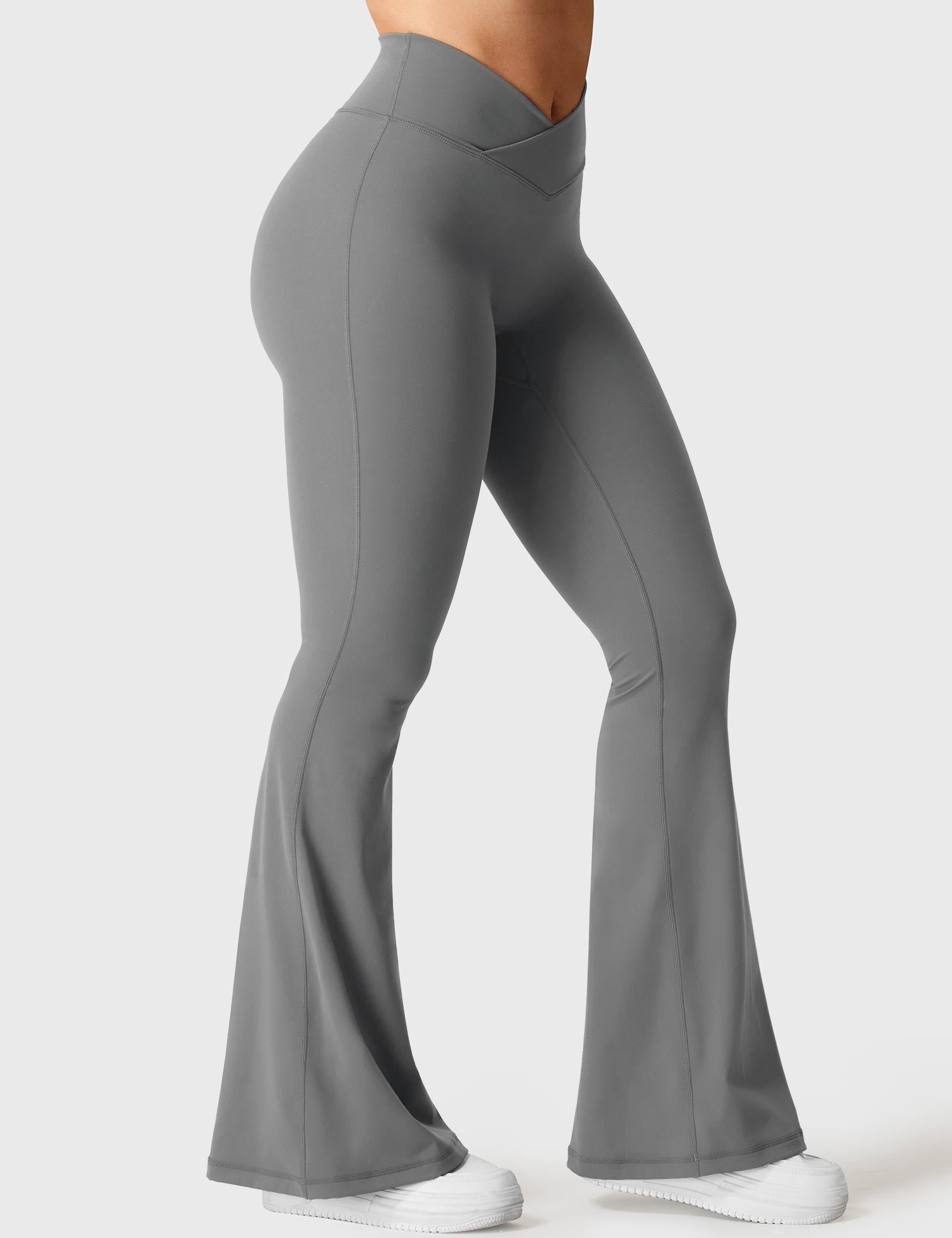 Velouré V-waistband Kalie Flare Leggings