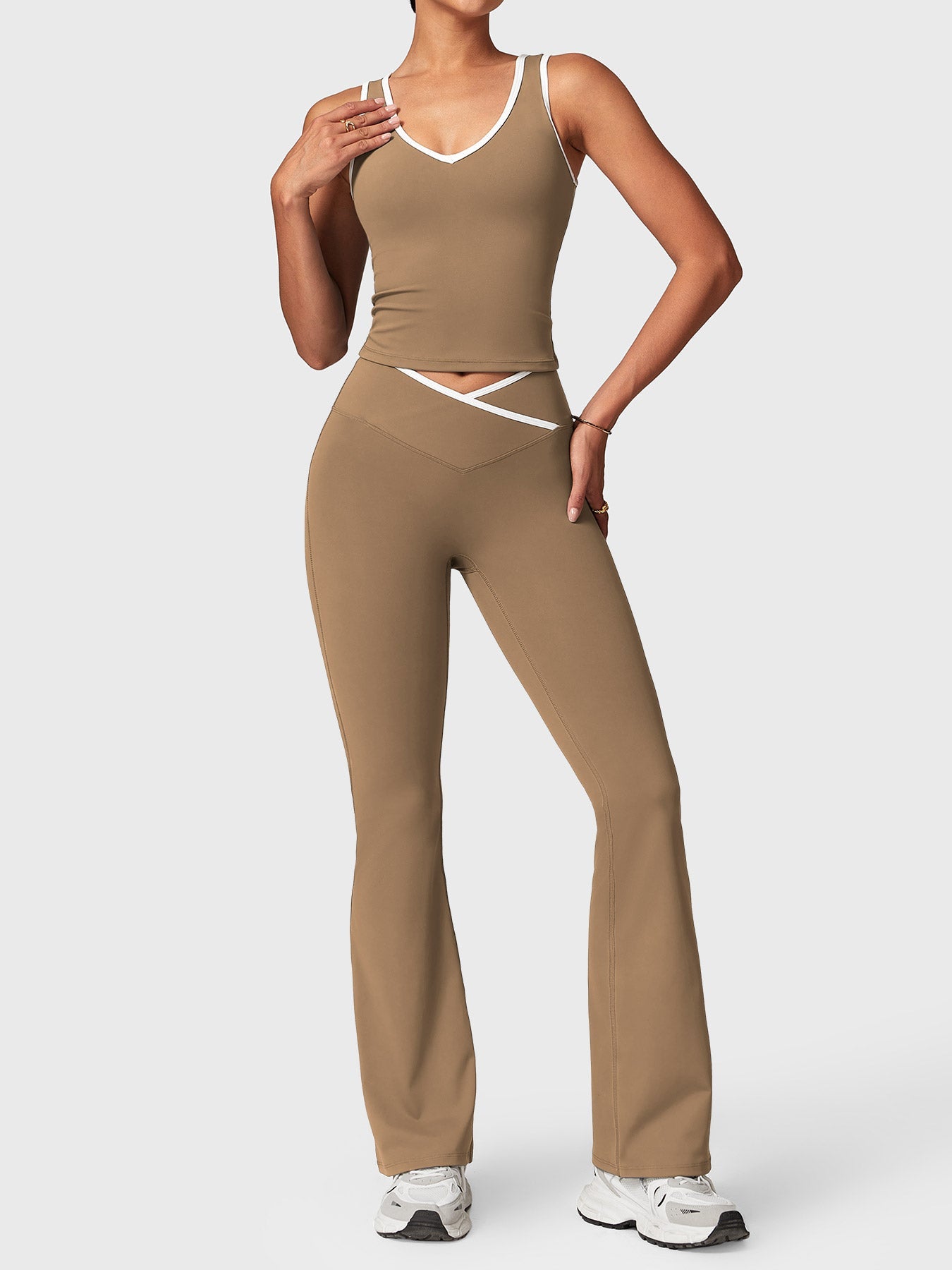 Velouré Alberta Contrast Trim Sports Set