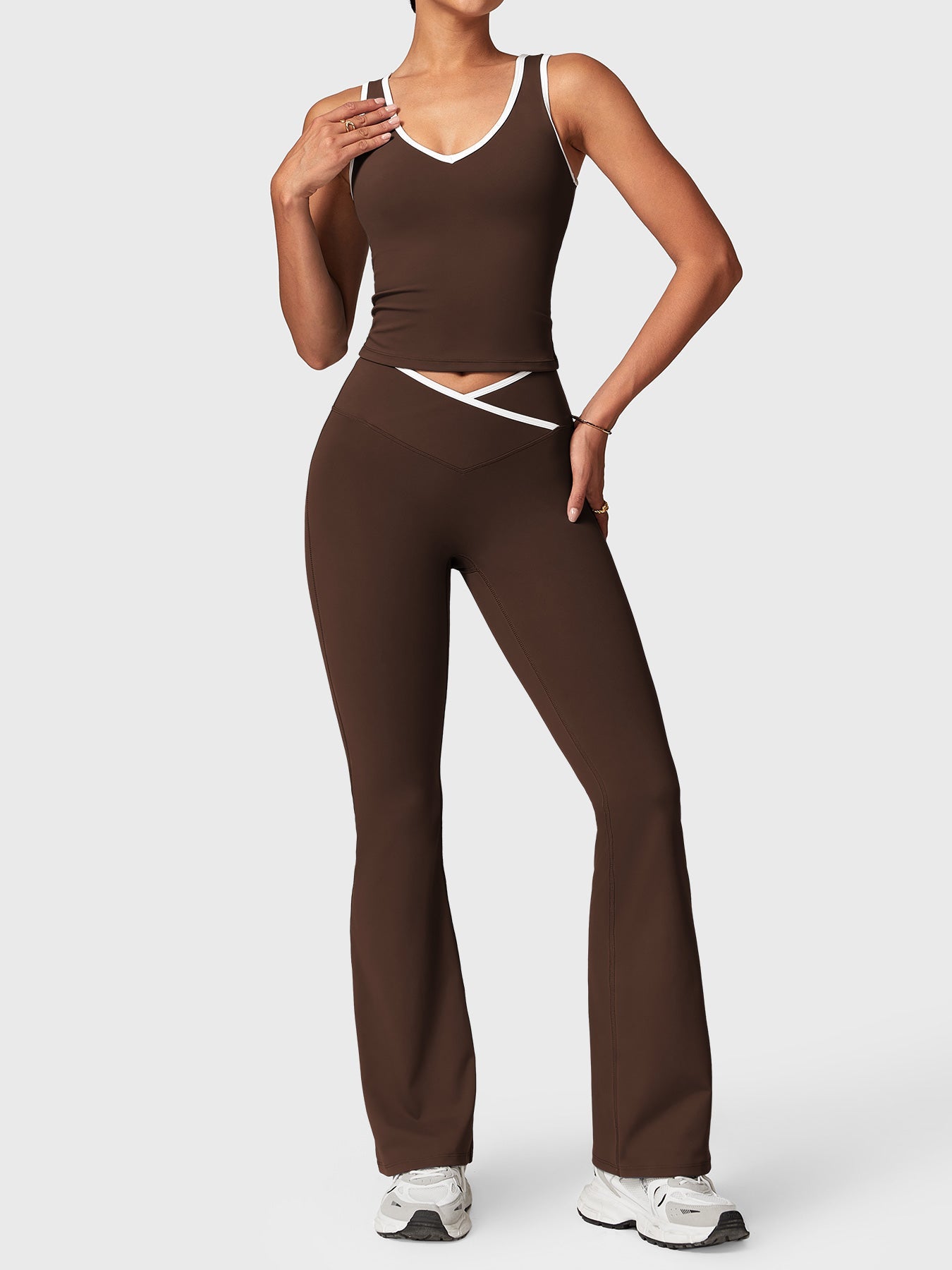 Velouré Alberta Contrast Trim Sports Set