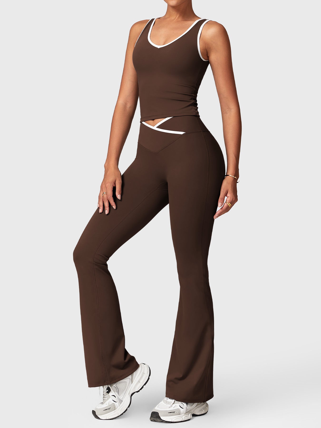 Velouré Alberta Contrast Trim Sports Set