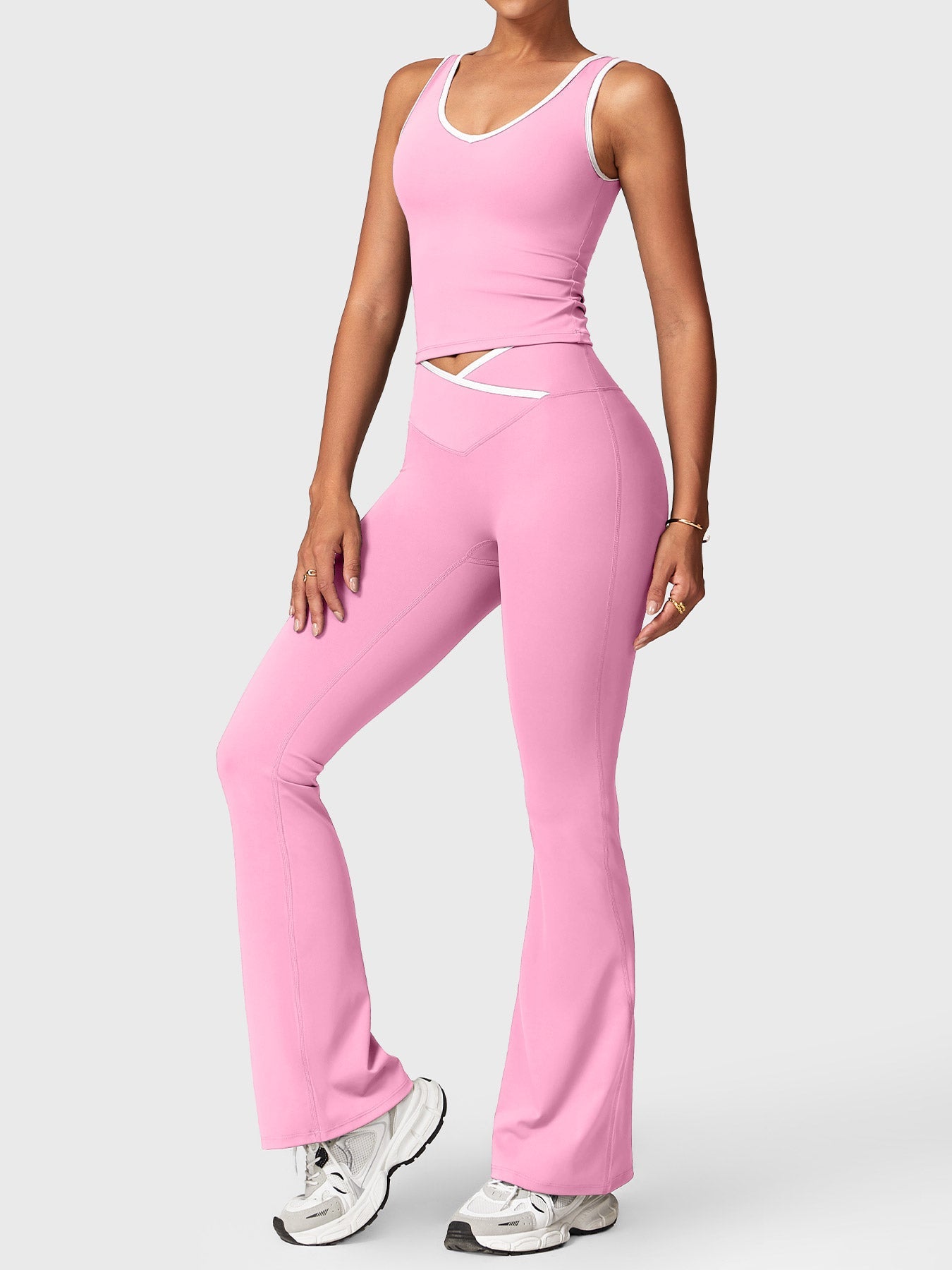 Velouré Alberta Contrast Trim Sports Set