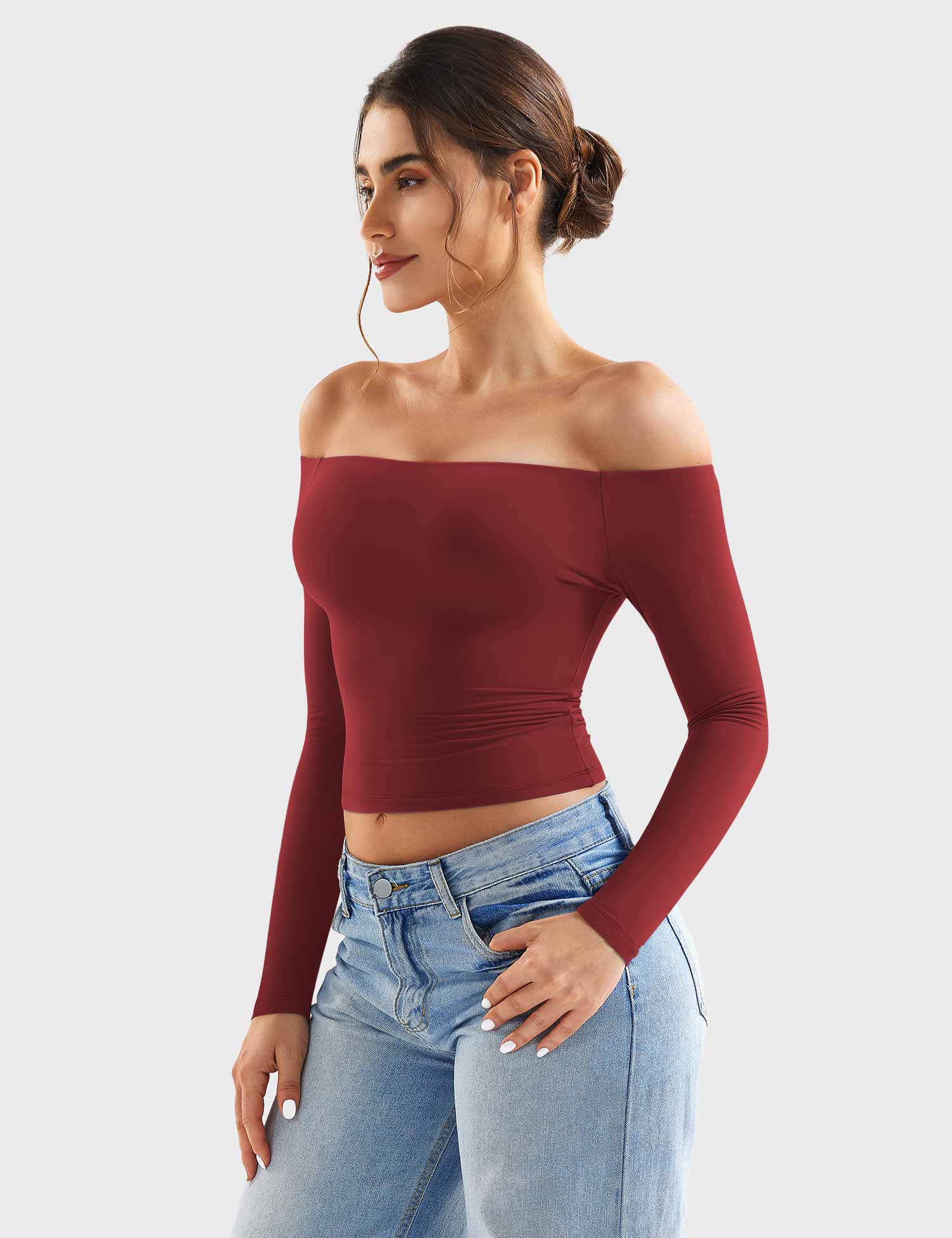 Velouré Luzlie Off Shoulder Top