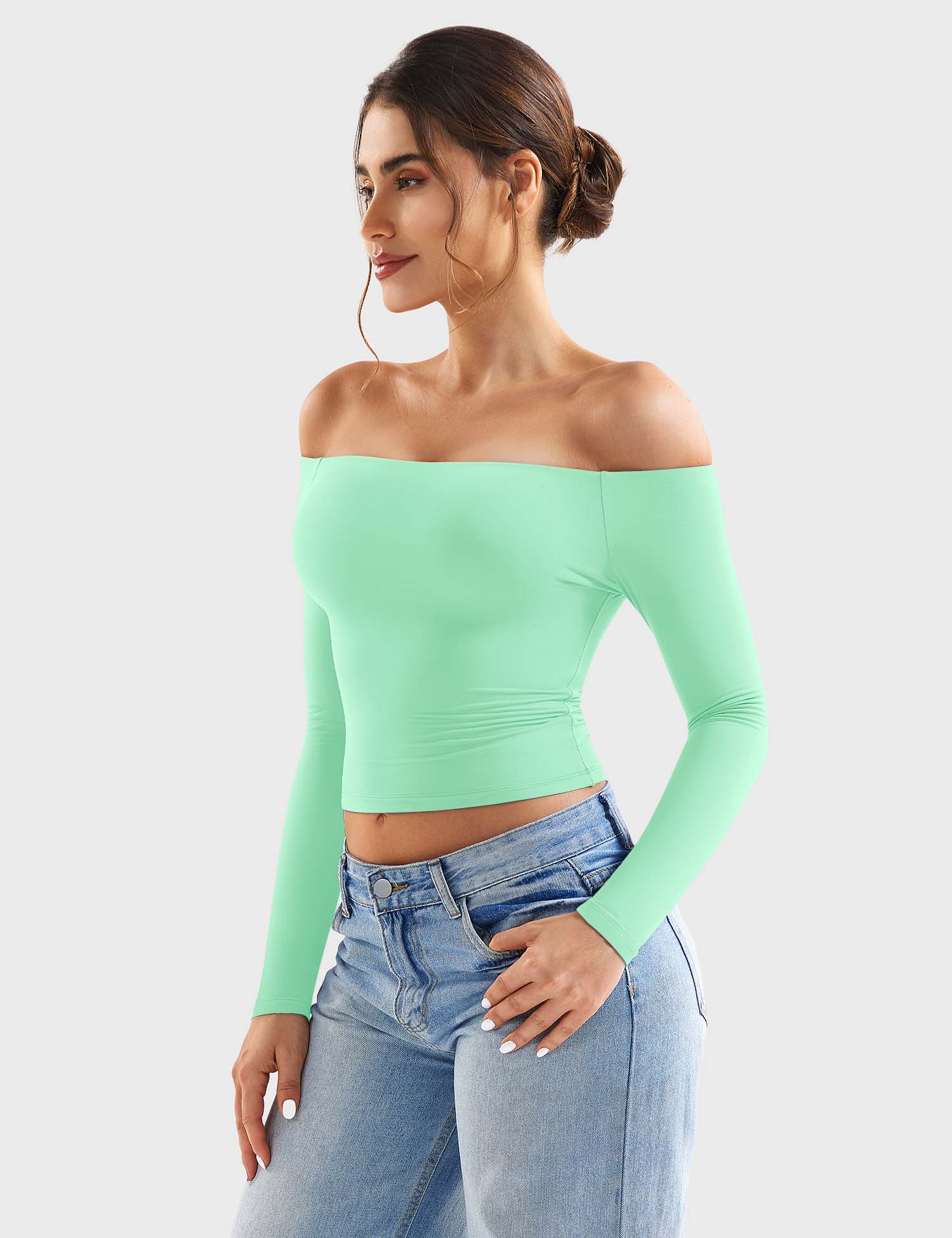 Velouré Luzlie Off Shoulder Top