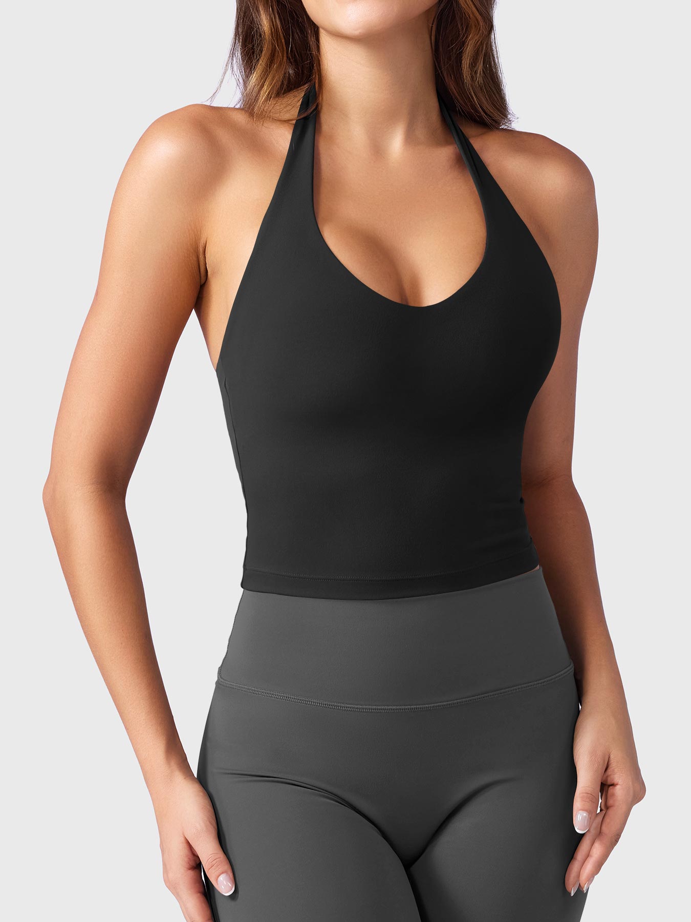 Velouré Hazel Halter Tank