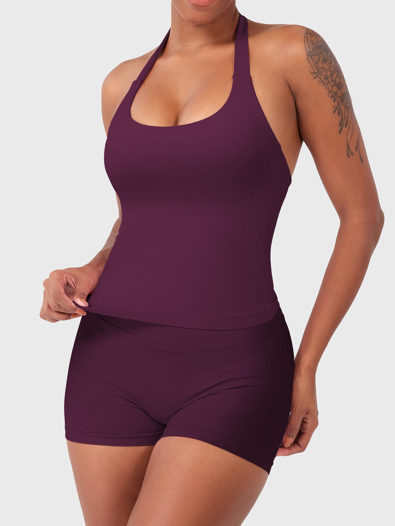 Velouré Flesil SoftHue Halter Tank