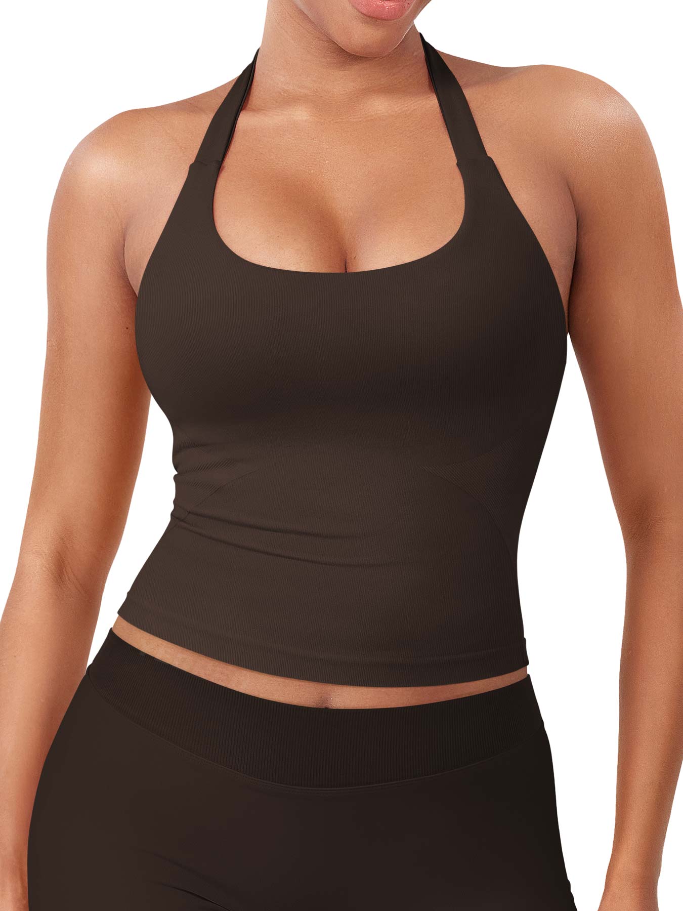 Velouré Flesil SoftHue Halter Tank