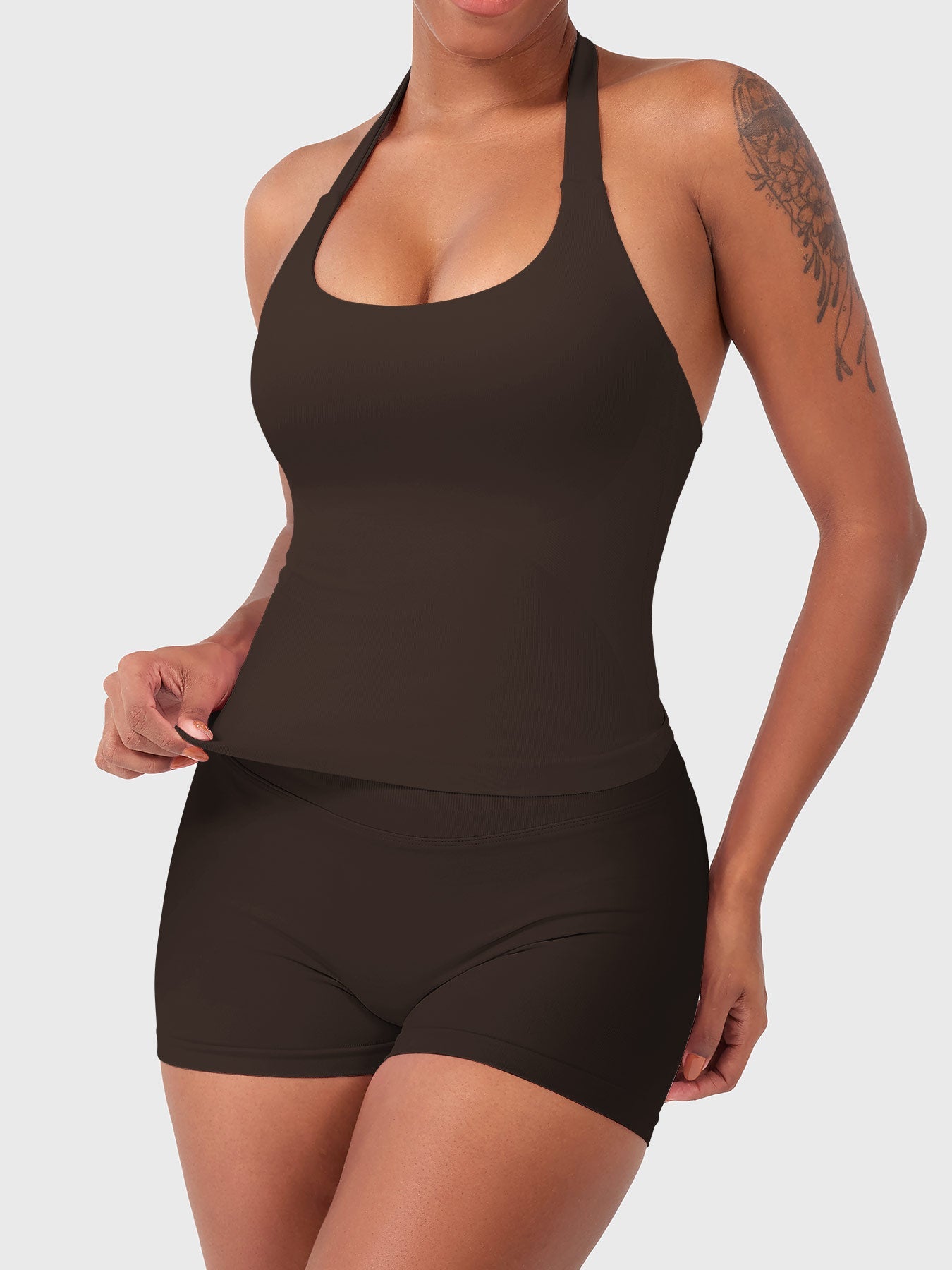 Velouré Flesil SoftHue Halter Tank