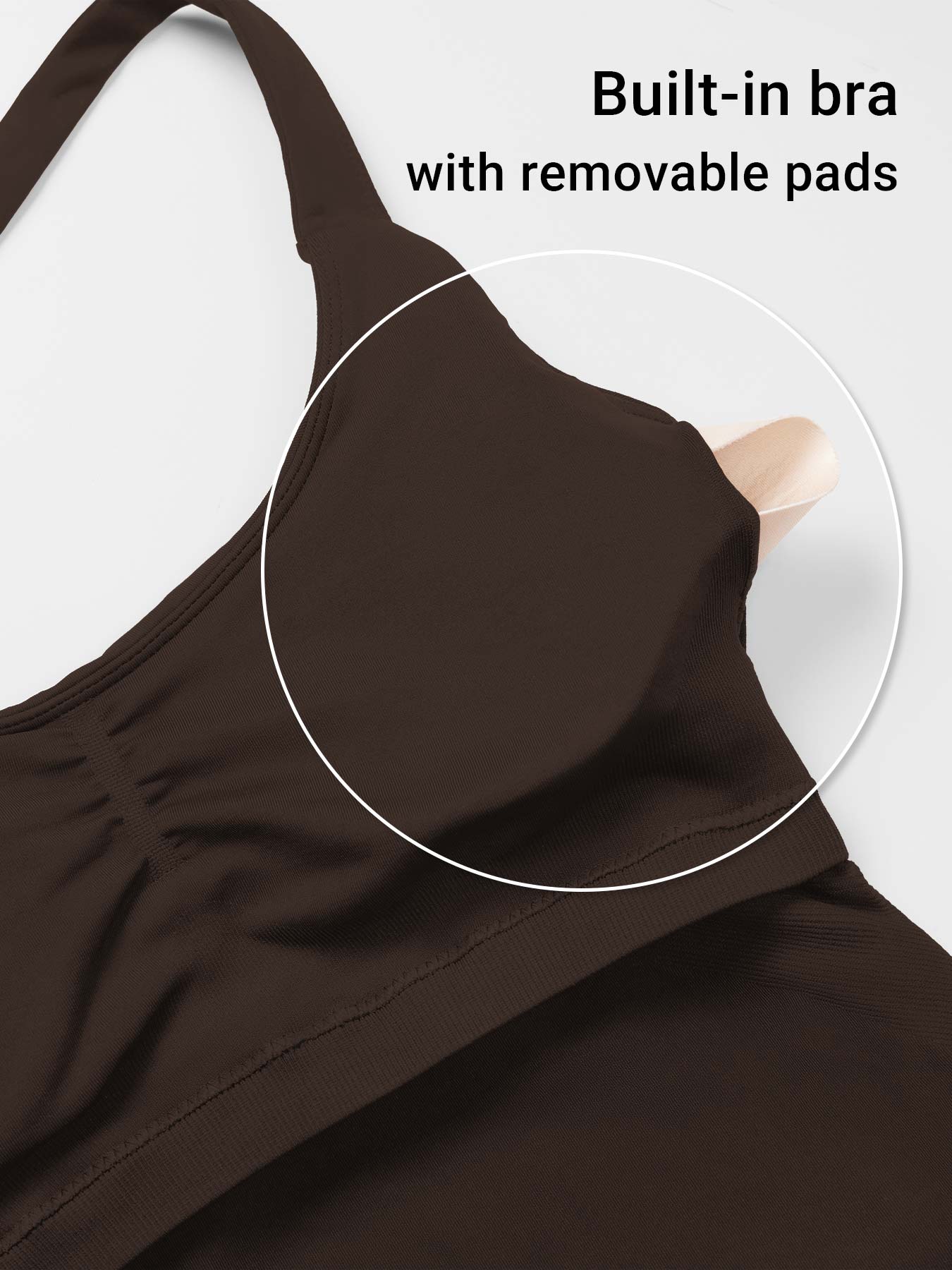 Velouré Flesil SoftHue Halter Tank