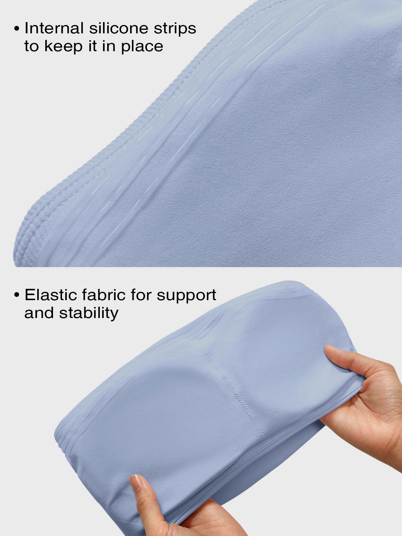 Velouré Zannie Seamless Bandeau Sports Bra