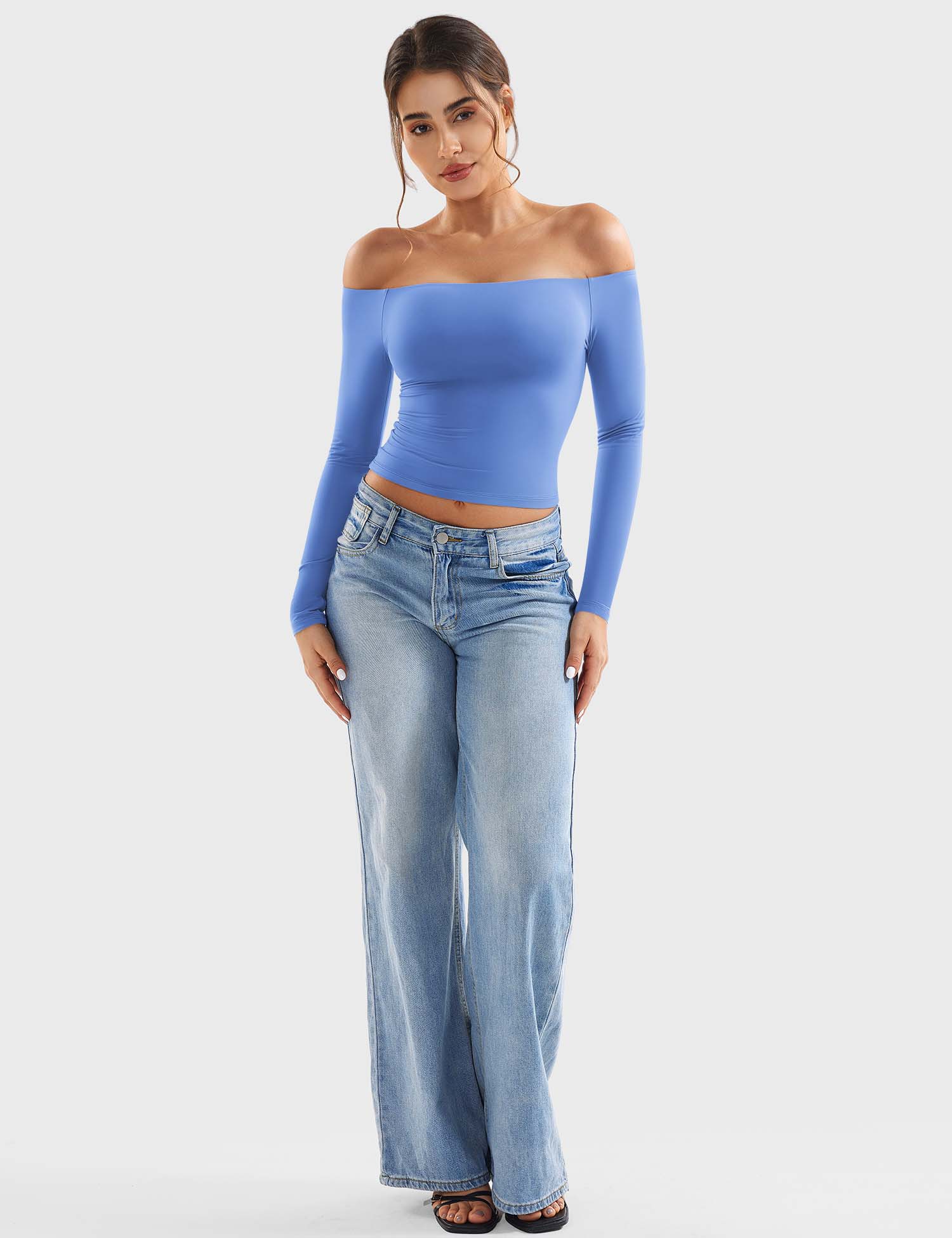 Velouré Luzlie Off Shoulder Top