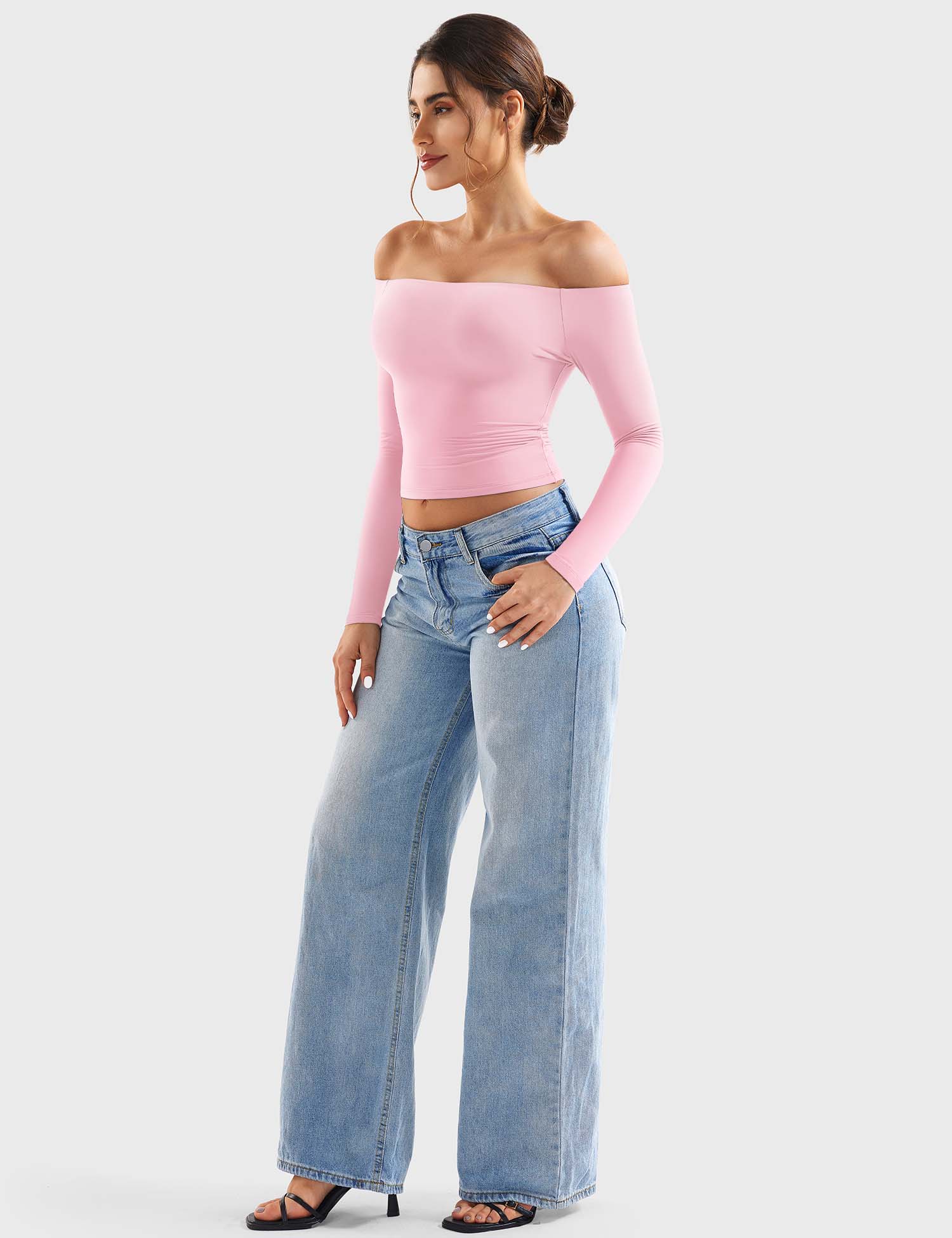 Velouré Luzlie Off Shoulder Top