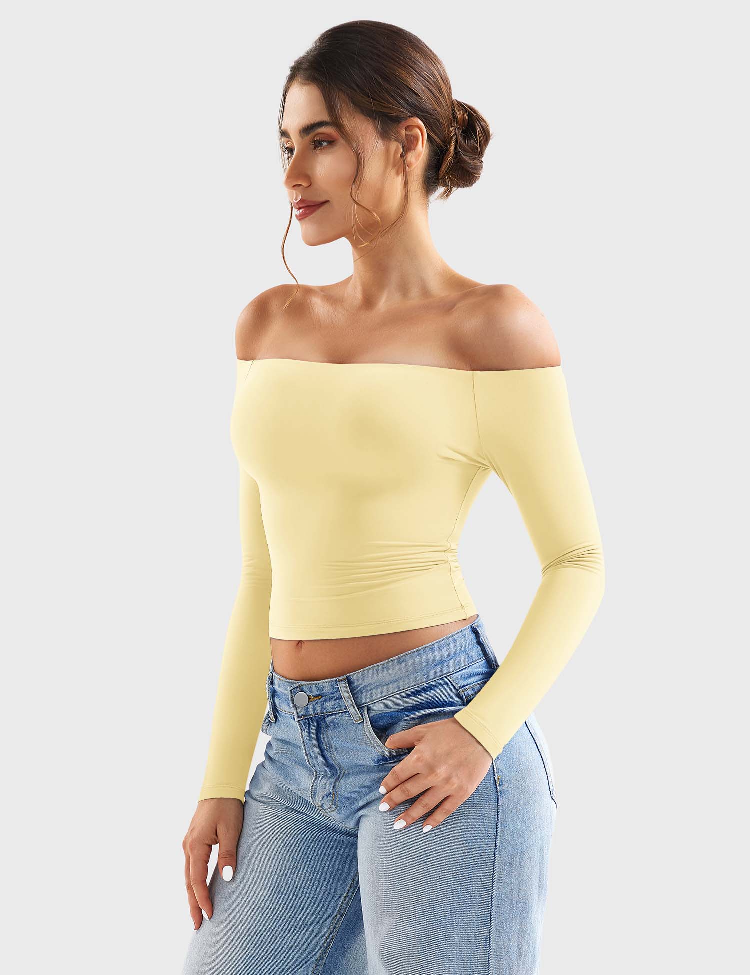 Velouré Luzlie Off Shoulder Top