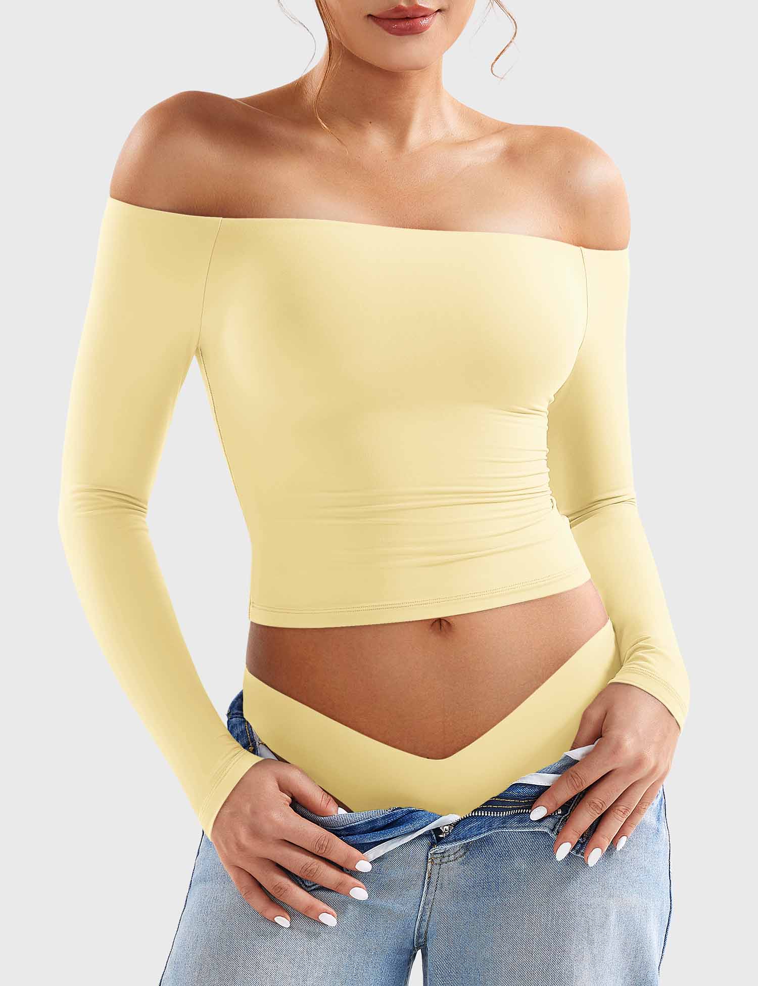 Velouré Luzlie Off Shoulder Top