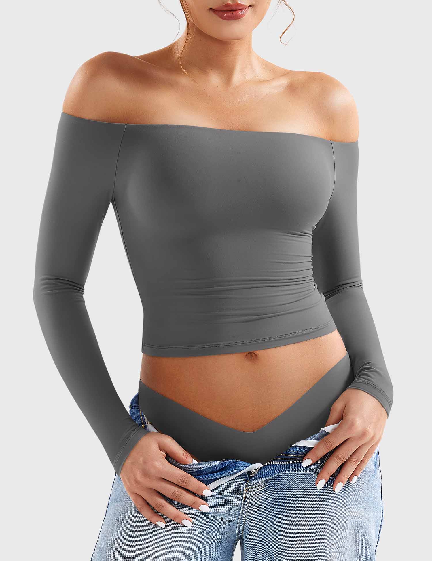 Velouré Luzlie Off Shoulder Top