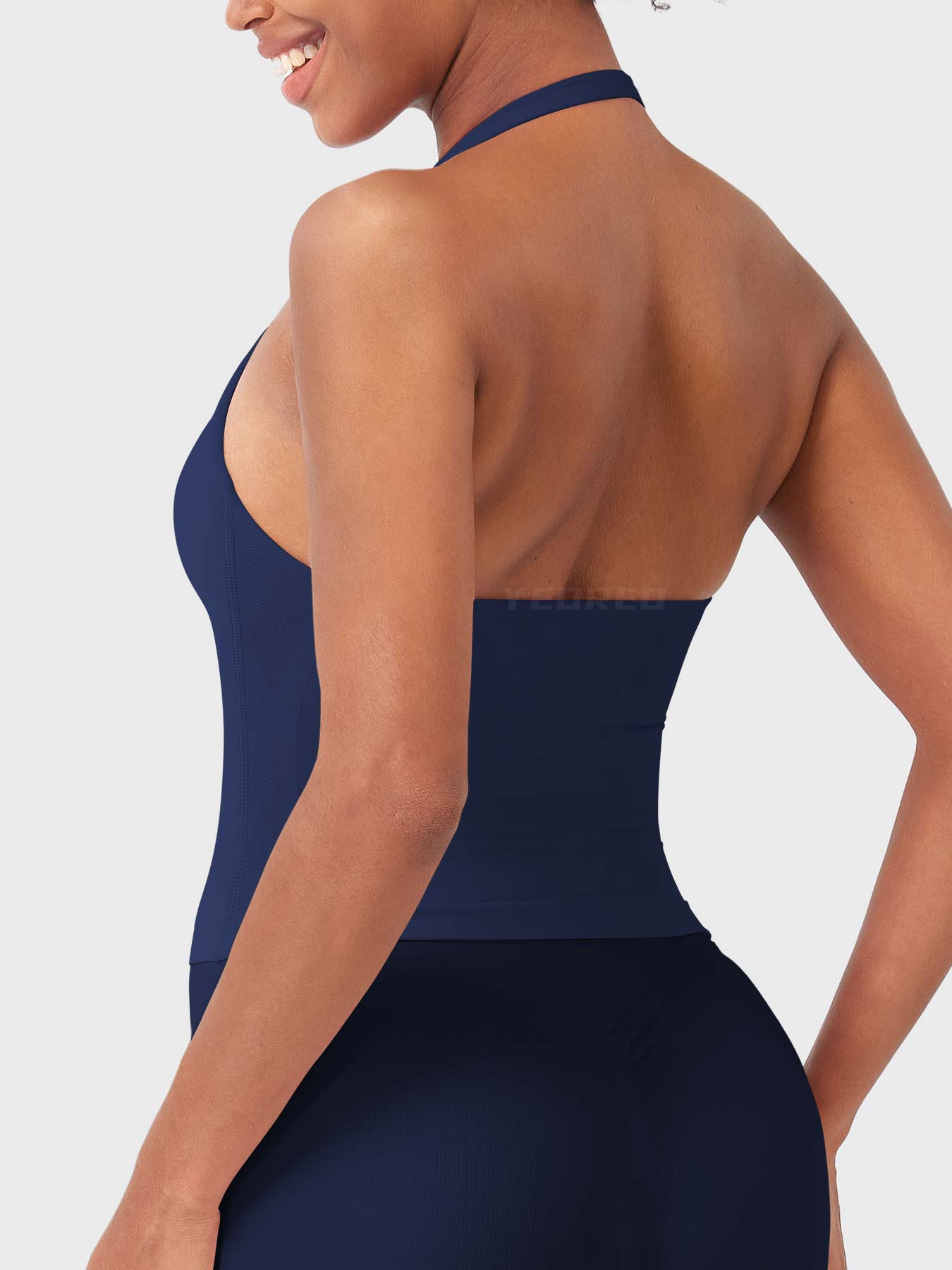 Velouré Flesil SoftHue Halter Tank