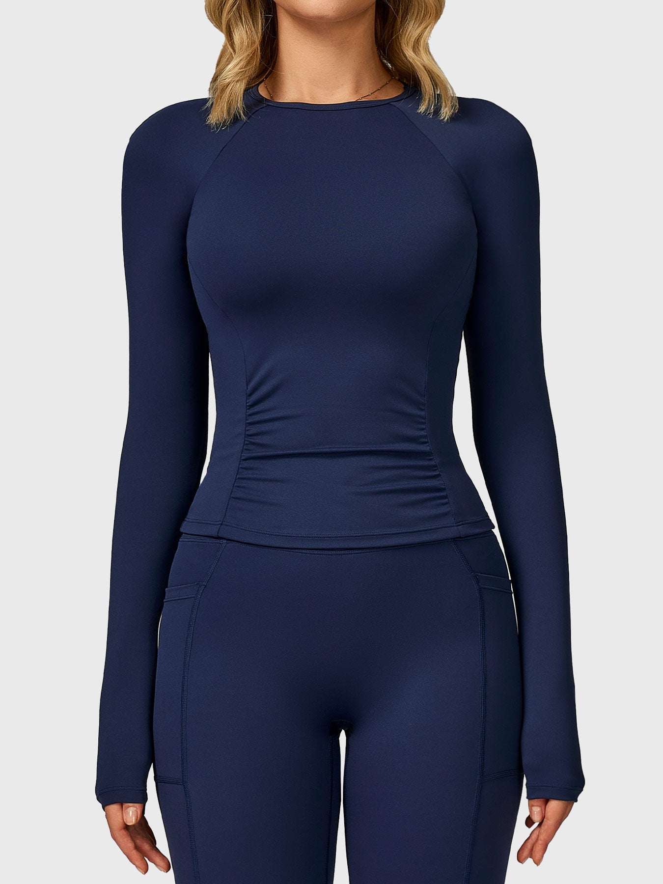 Velouré Lesley Sculpted Long Sleeves Top