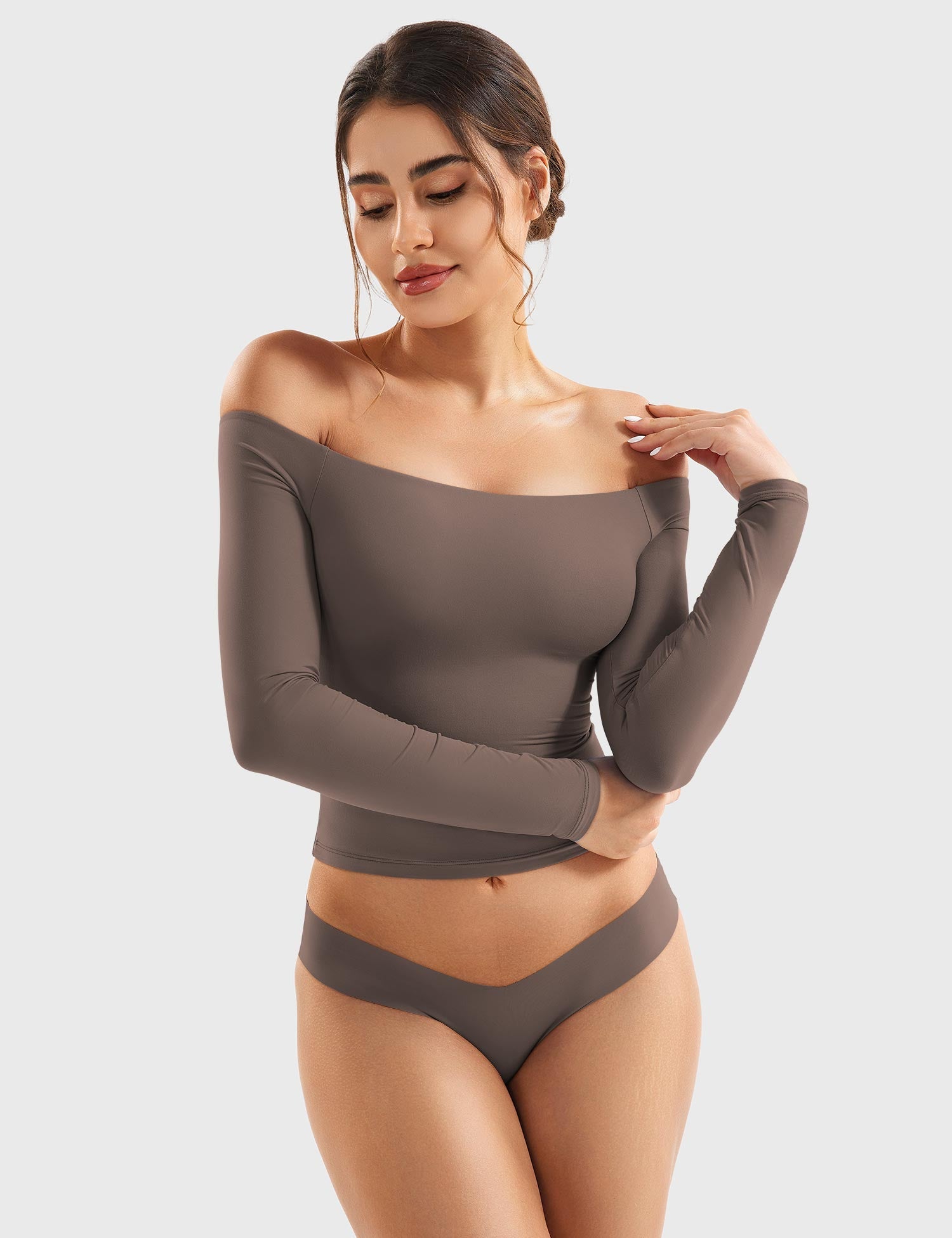 Velouré Luzlie Off Shoulder Top