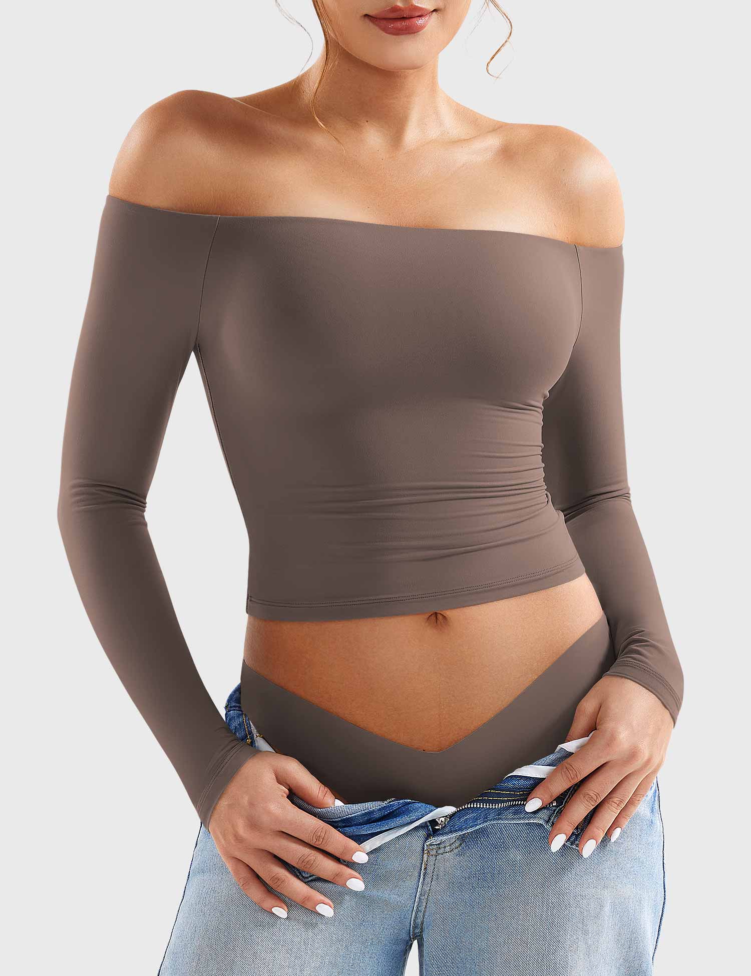 Velouré Luzlie Off Shoulder Top
