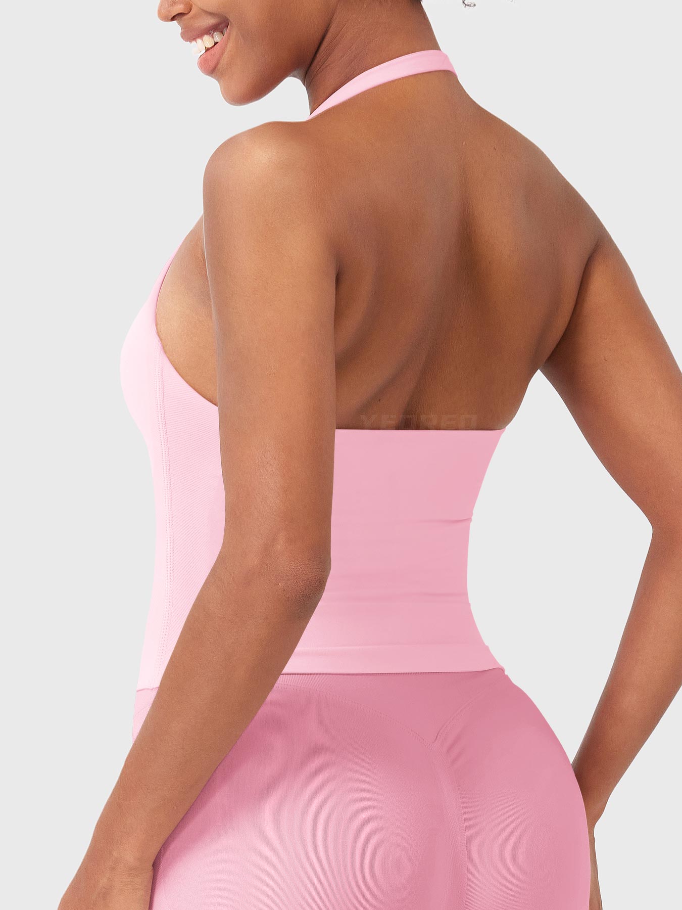 Velouré Flesil SoftHue Halter Tank