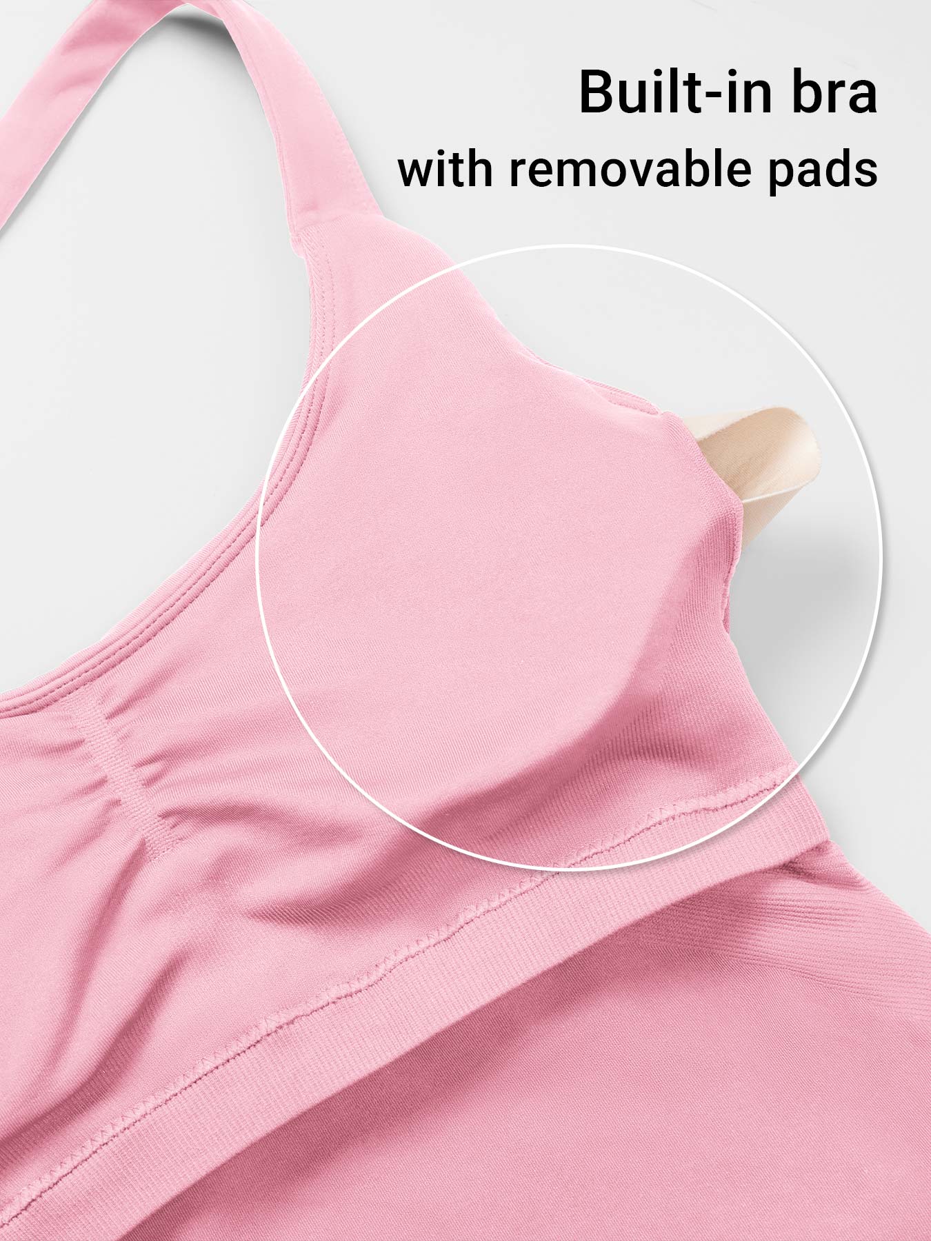 Velouré Flesil SoftHue Halter Tank