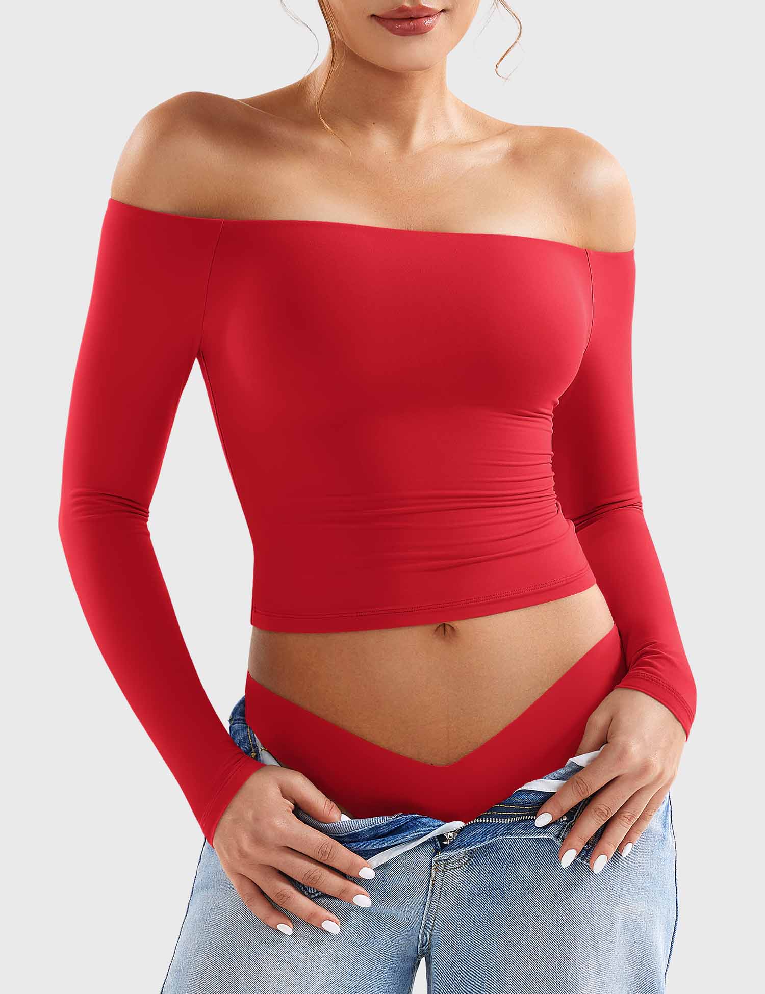 Velouré Luzlie Off Shoulder Top