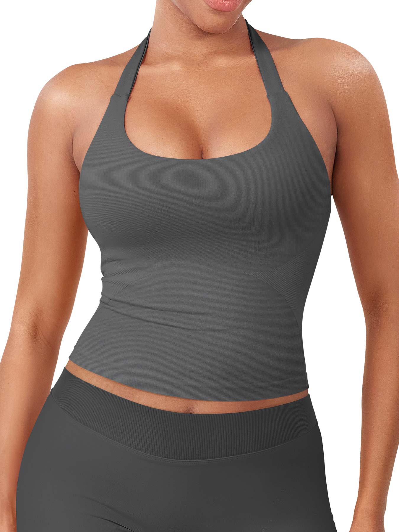 Velouré Flesil SoftHue Halter Tank