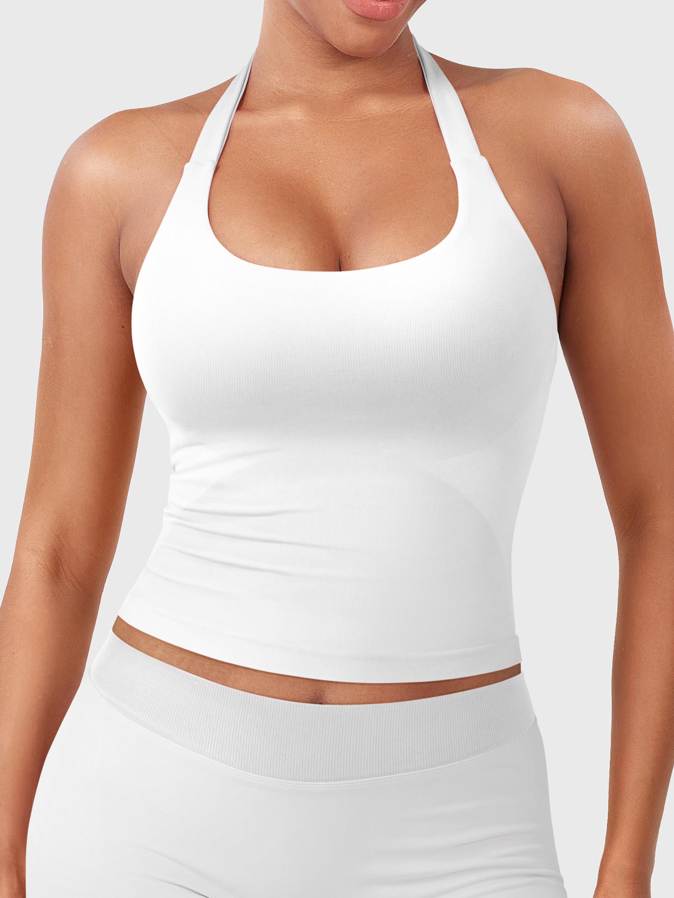 Velouré Flesil SoftHue Halter Tank