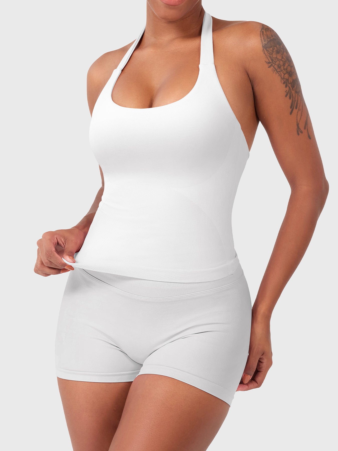 Velouré Flesil SoftHue Halter Tank