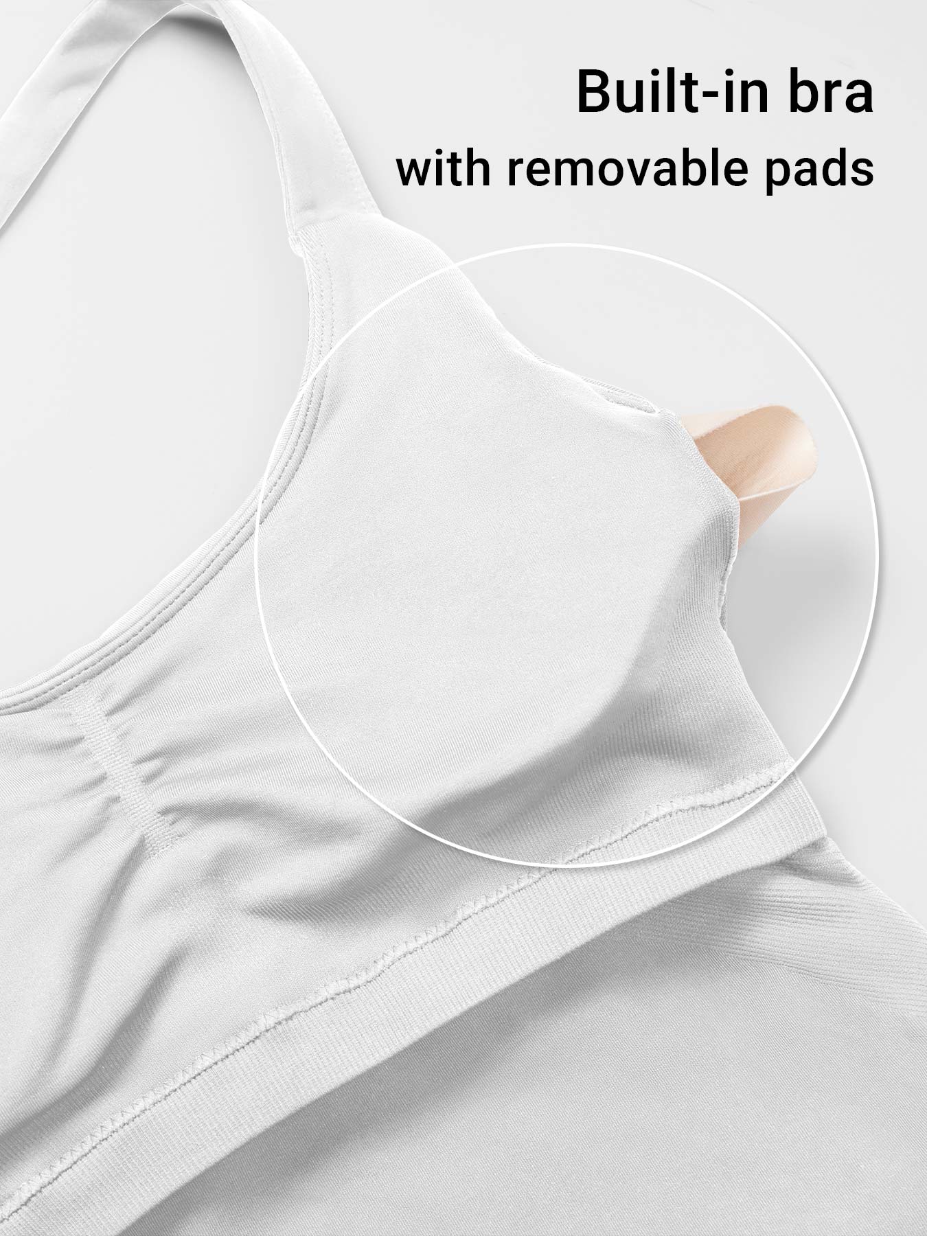 Velouré Flesil SoftHue Halter Tank