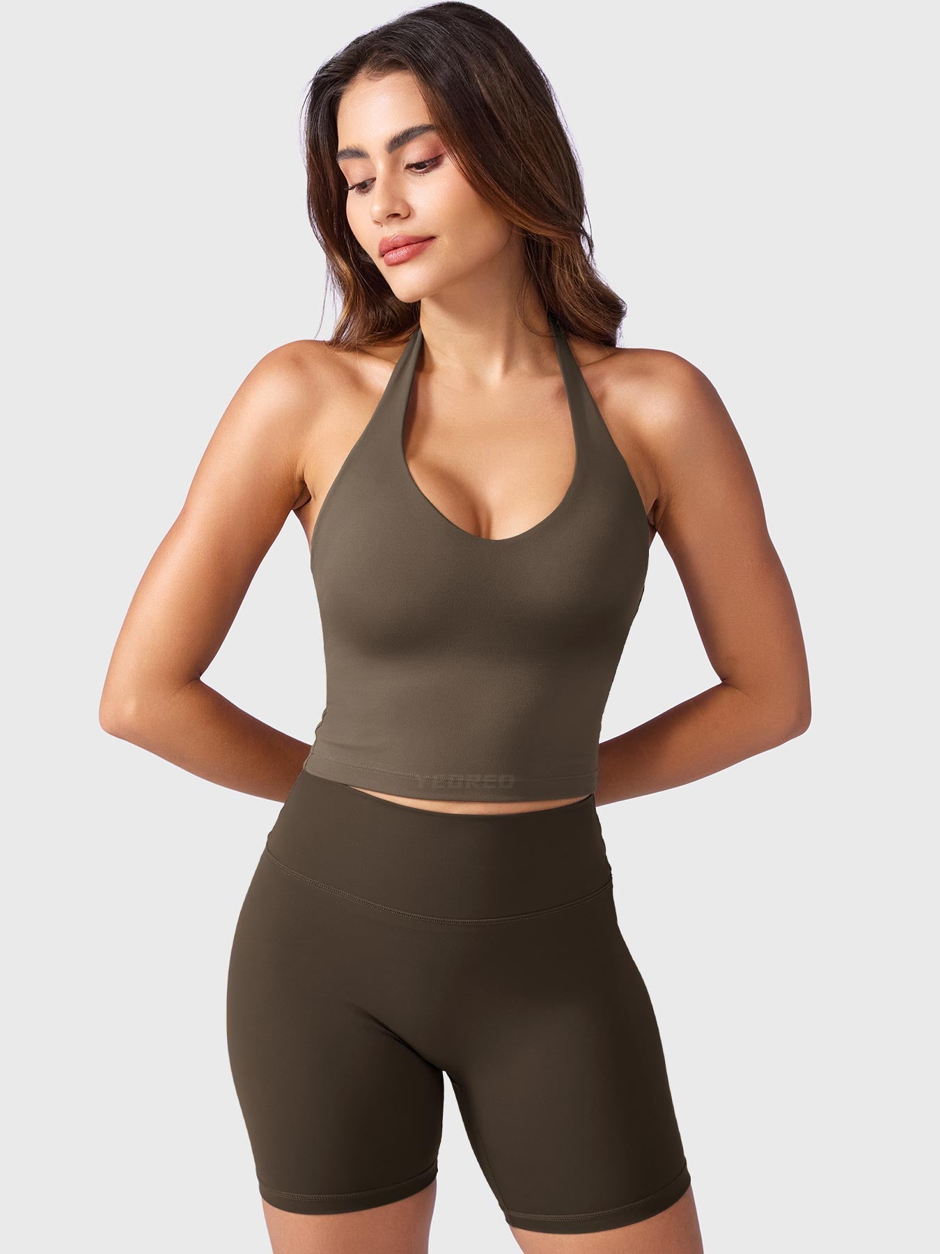 Velouré Hazel Halter Tank