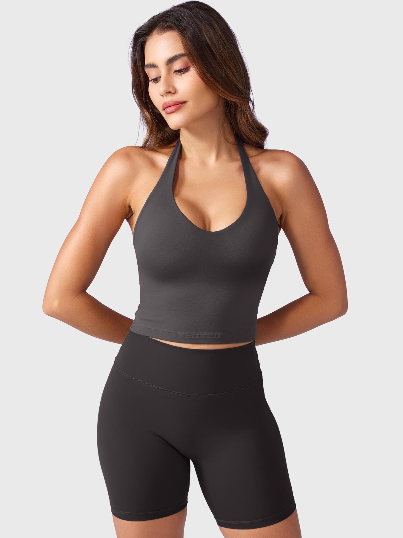 Velouré Hazel Halter Tank