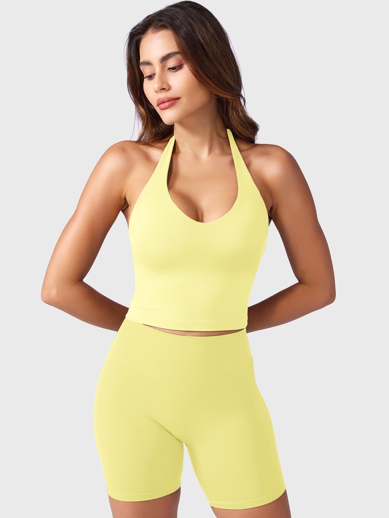 Velouré Hazel Halter Tank