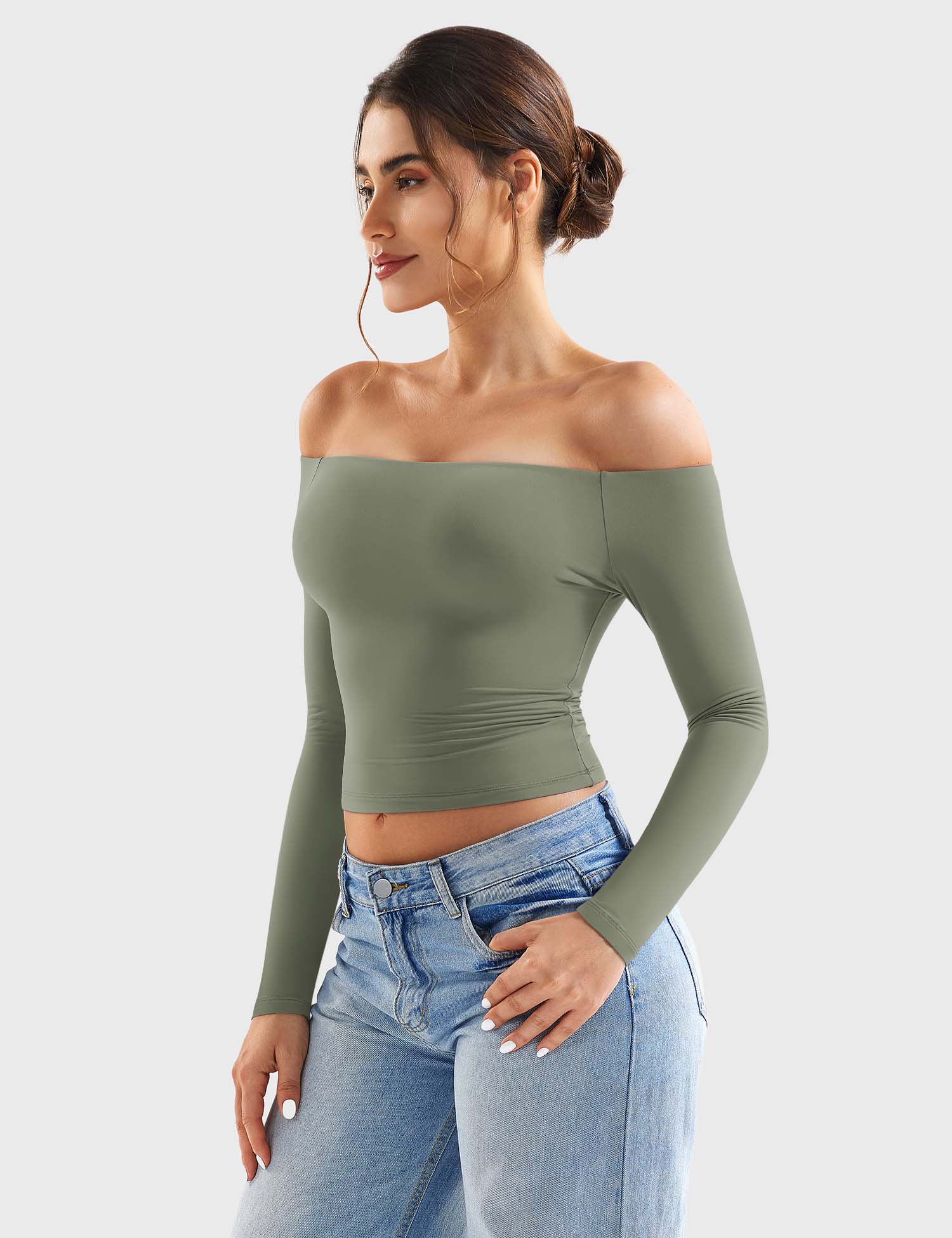 Velouré Luzlie Off Shoulder Top