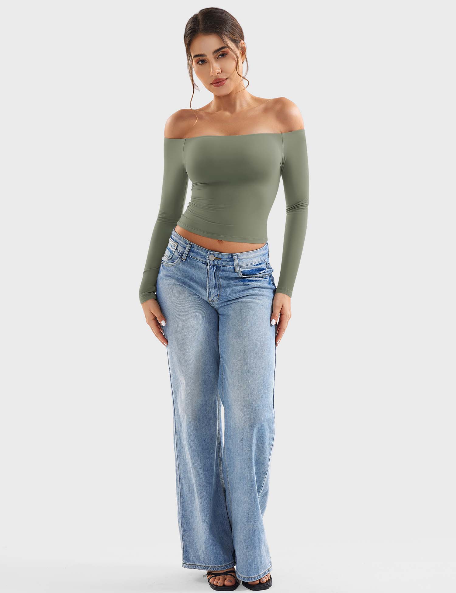 Velouré Luzlie Off Shoulder Top
