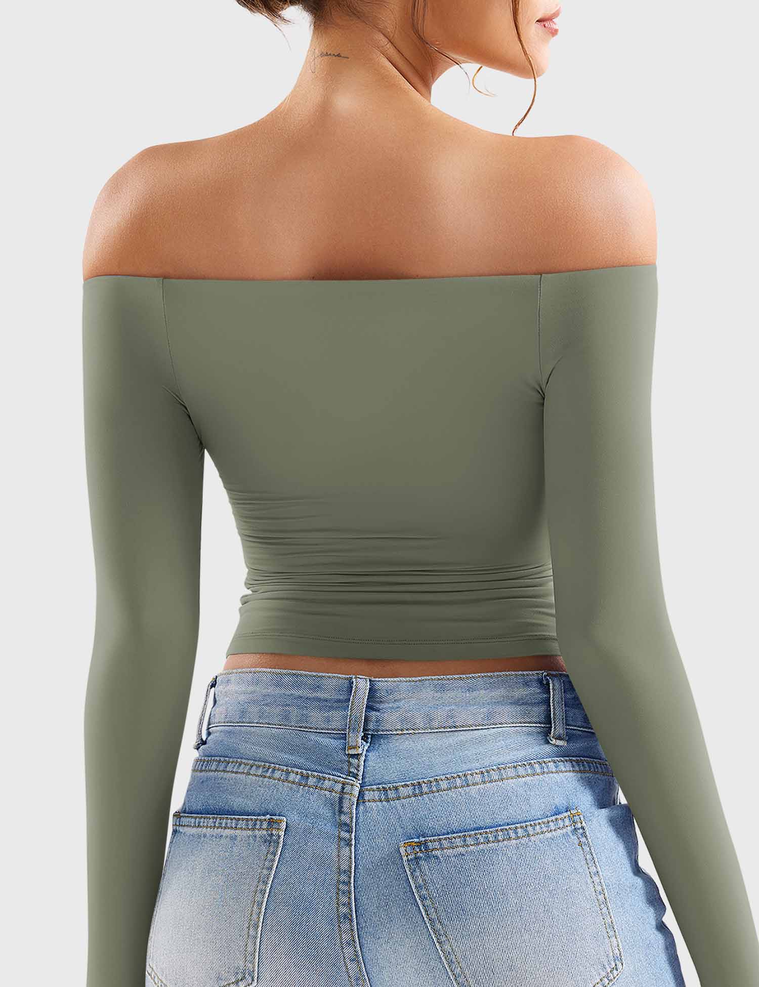 Velouré Luzlie Off Shoulder Top