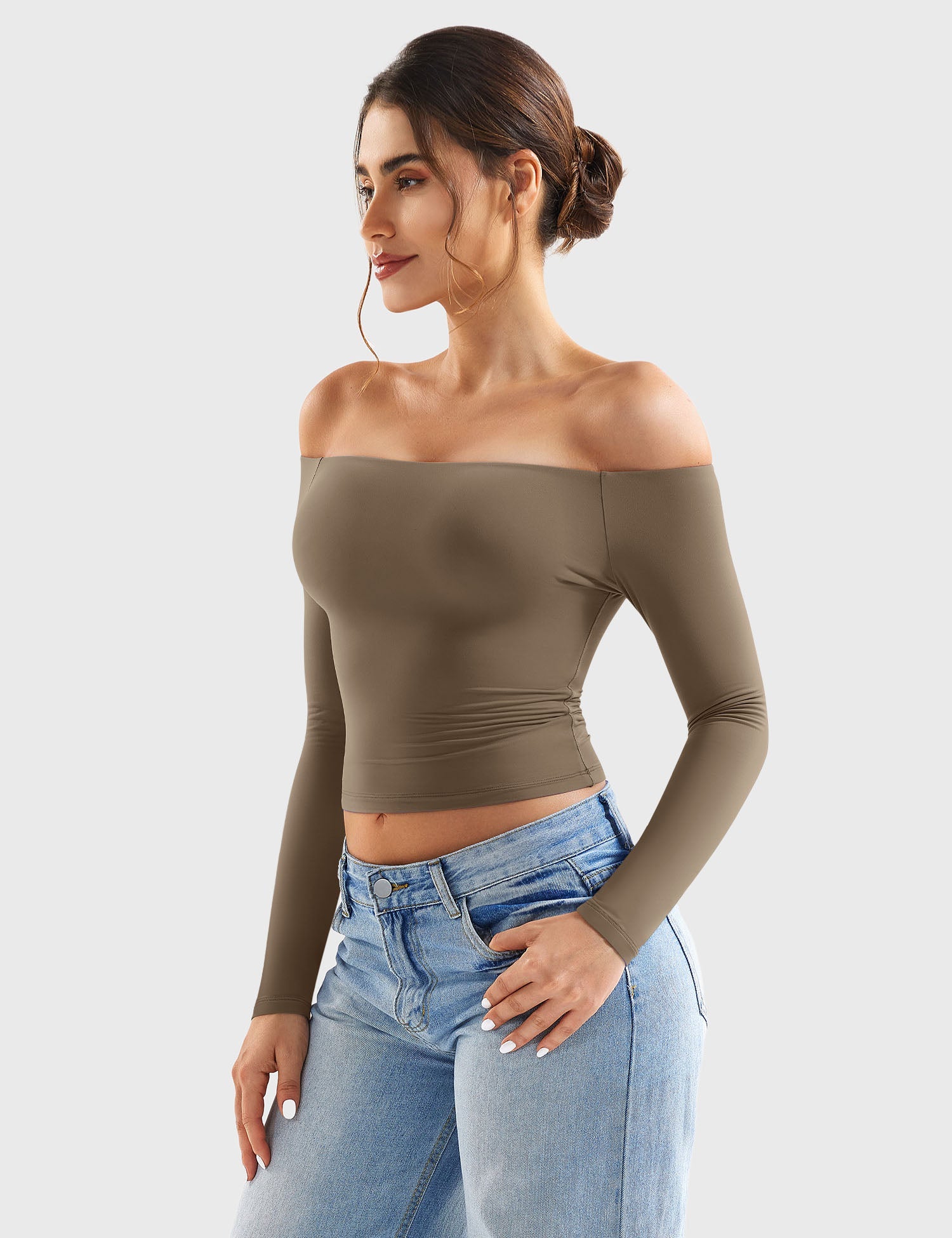 Velouré Luzlie Off Shoulder Top
