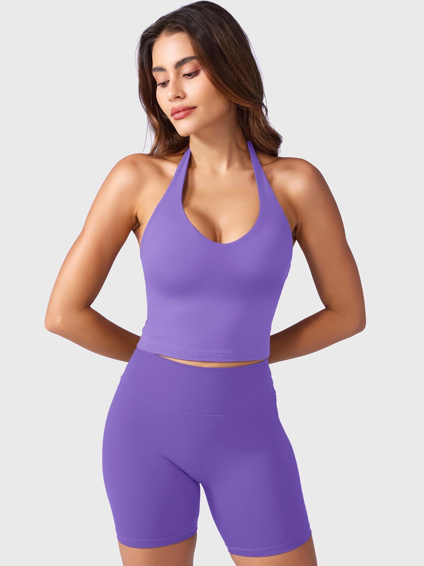 Velouré Hazel Halter Tank