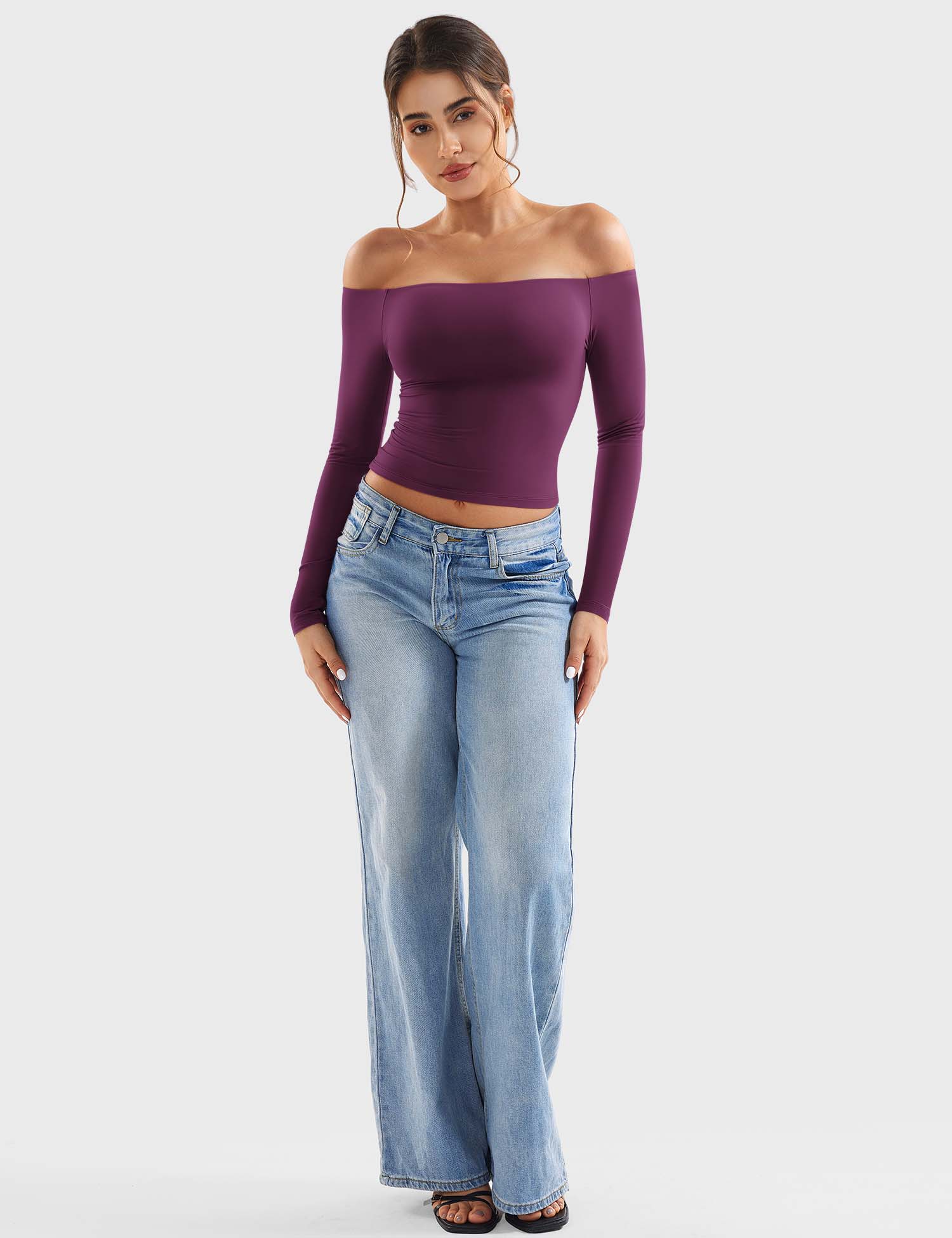 Velouré Luzlie Off Shoulder Top