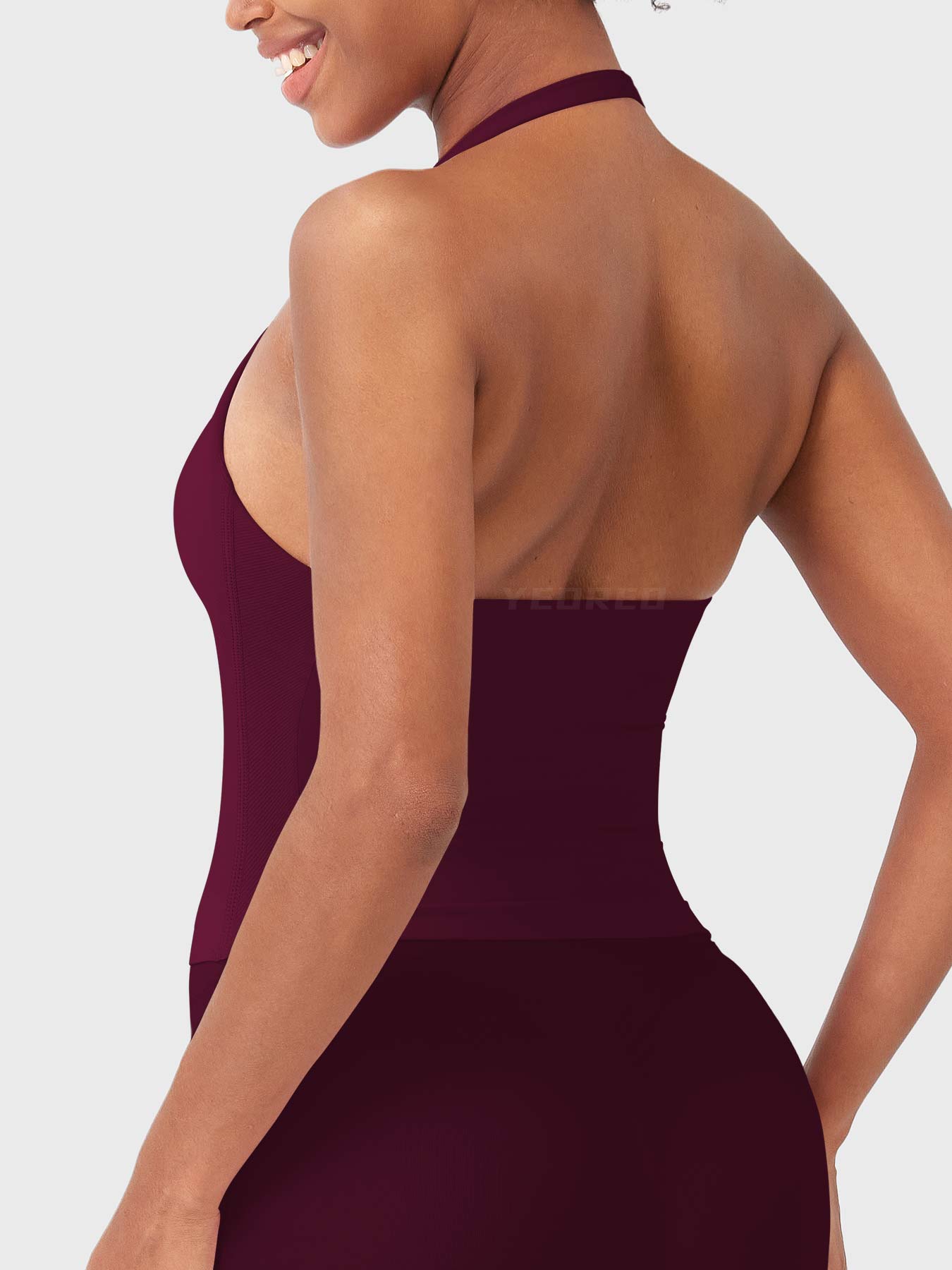 Velouré Flesil SoftHue Halter Tank